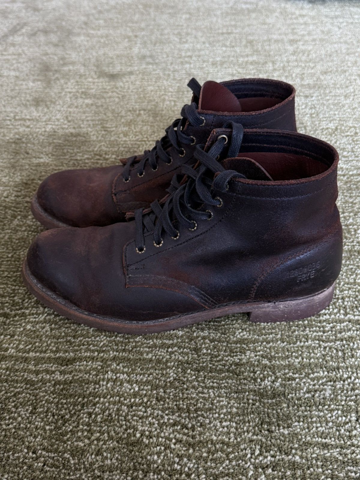 Frye Frye Prison Boots - Brown US10 Size US 10 / EU 43 - 2 Thumbnail