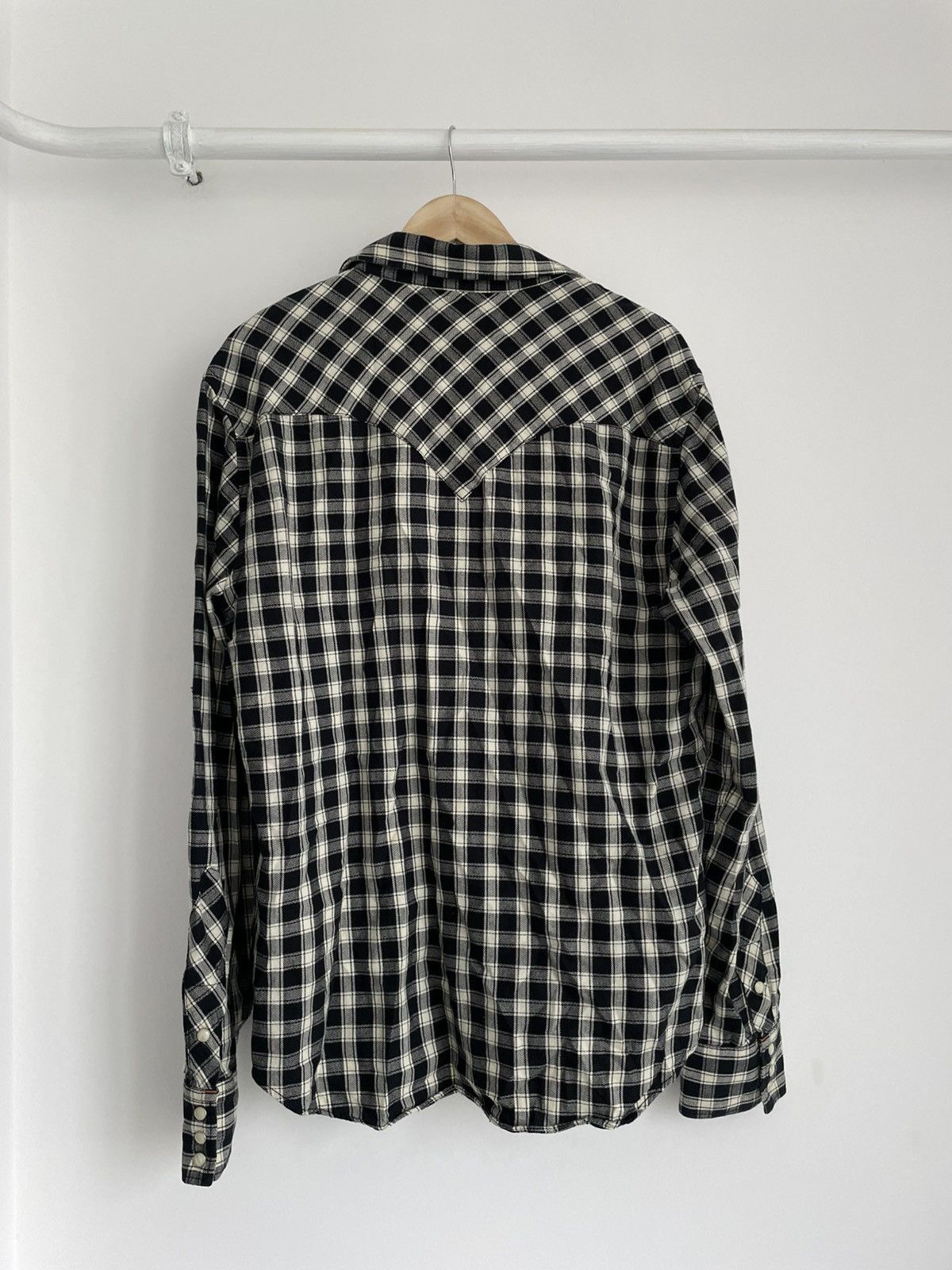 Flannel × Nudie Jeans Nudie Jeans Flannel Jonis Western Herringbone Shirt Size US XL / EU 56 / 4 - 6 Thumbnail
