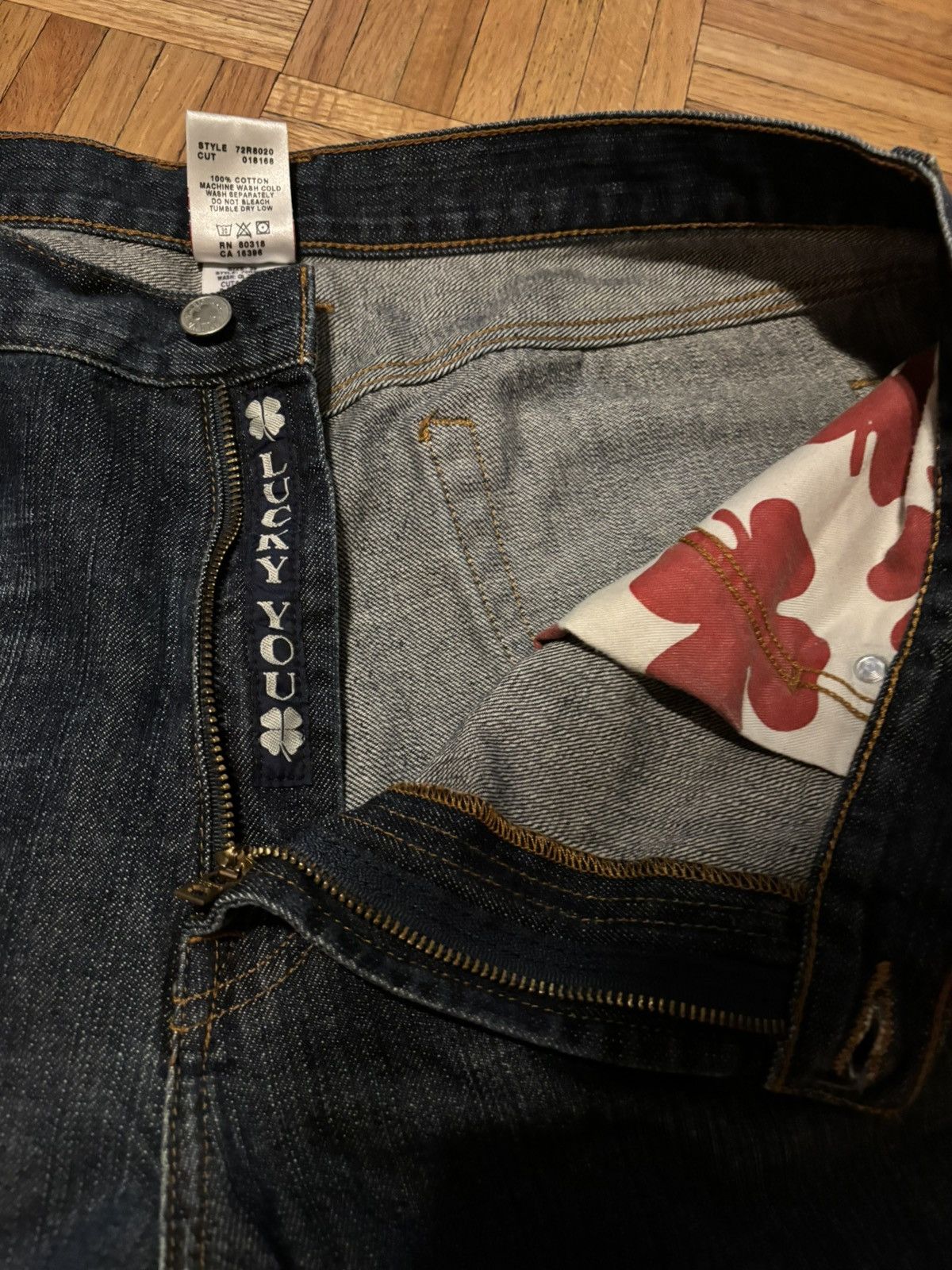 Lucky Brand Vintage Lucky Brand Denim Jeans Size US 38 / EU 54 - 10 Thumbnail