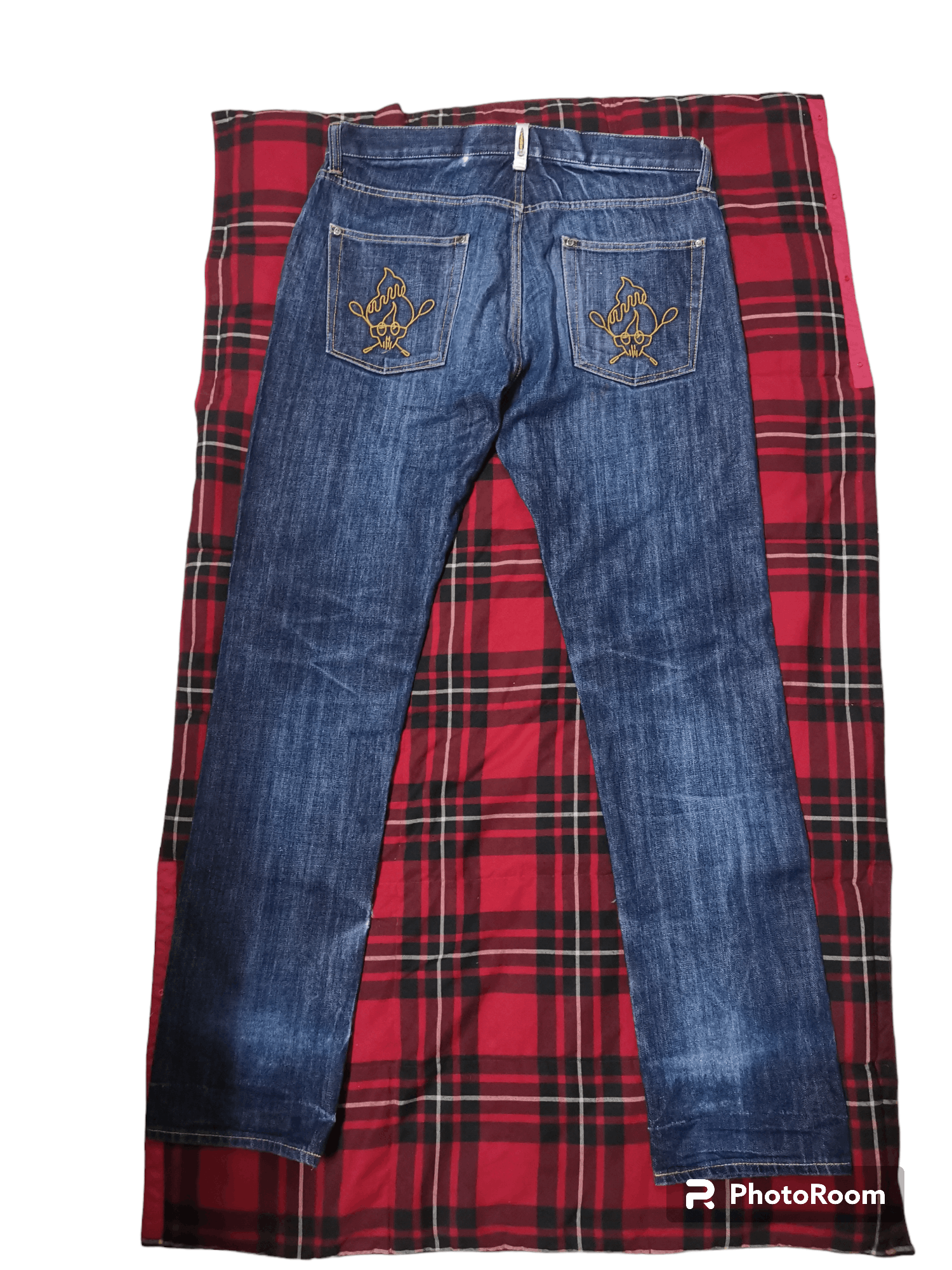 image of VTG Billionaire Boys Club Ice Cream Denim in Blue, Men's (Size 36)