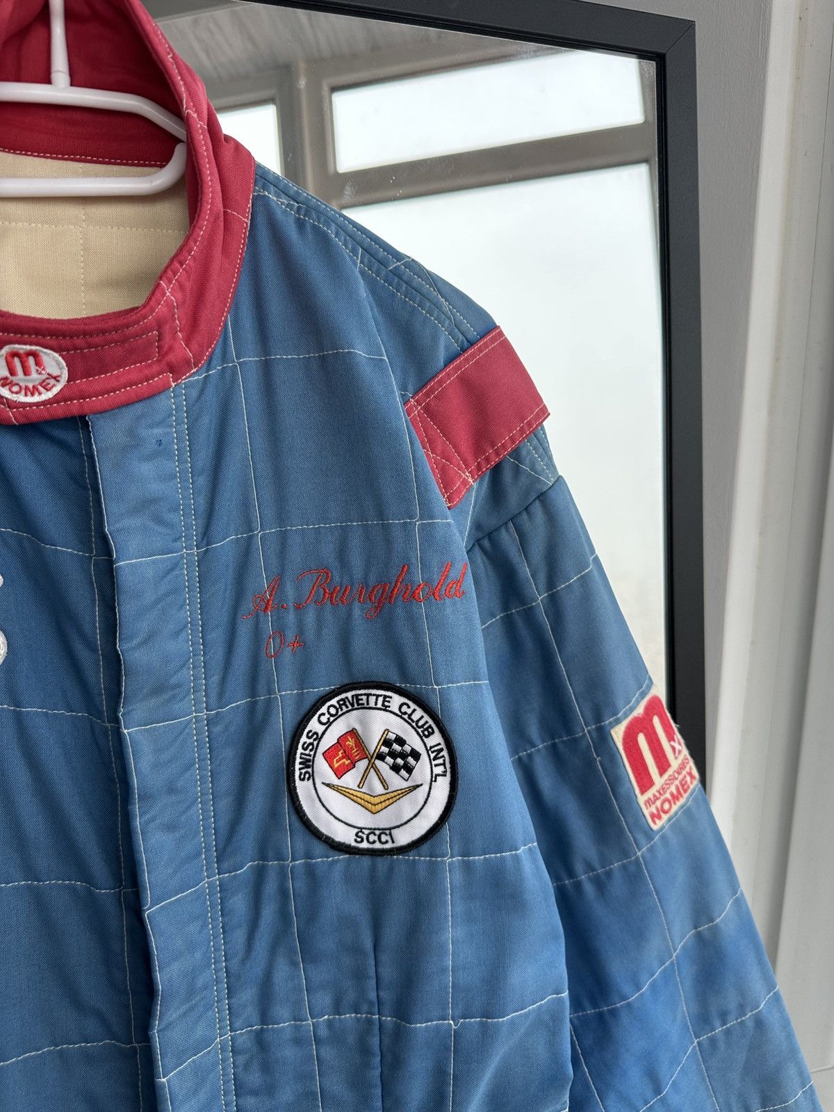 Vintage Vintage NOMEX Racing Suit Maxessoire Swiss Corvette Club Size US 38 / EU 54 - 4 Thumbnail