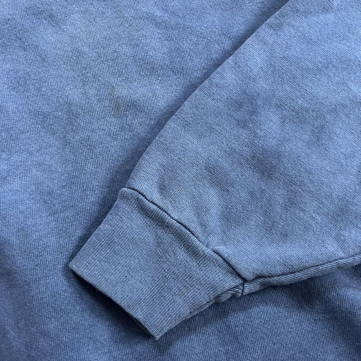 Vintage 90s MADE iN USA MARTHA’S ViNEYARD iNDiGO BLUE GRASS CREWNECK Size US L / EU 52-54 / 3 - 4 Thumbnail