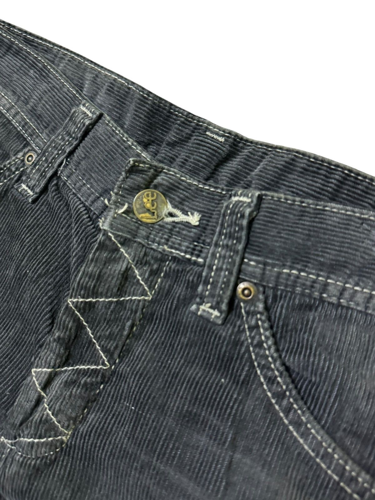 Hysteric Glamour × Lee VINTAGE LEE CORDUROY BLACK FADED Size US 27 - 9 Thumbnail