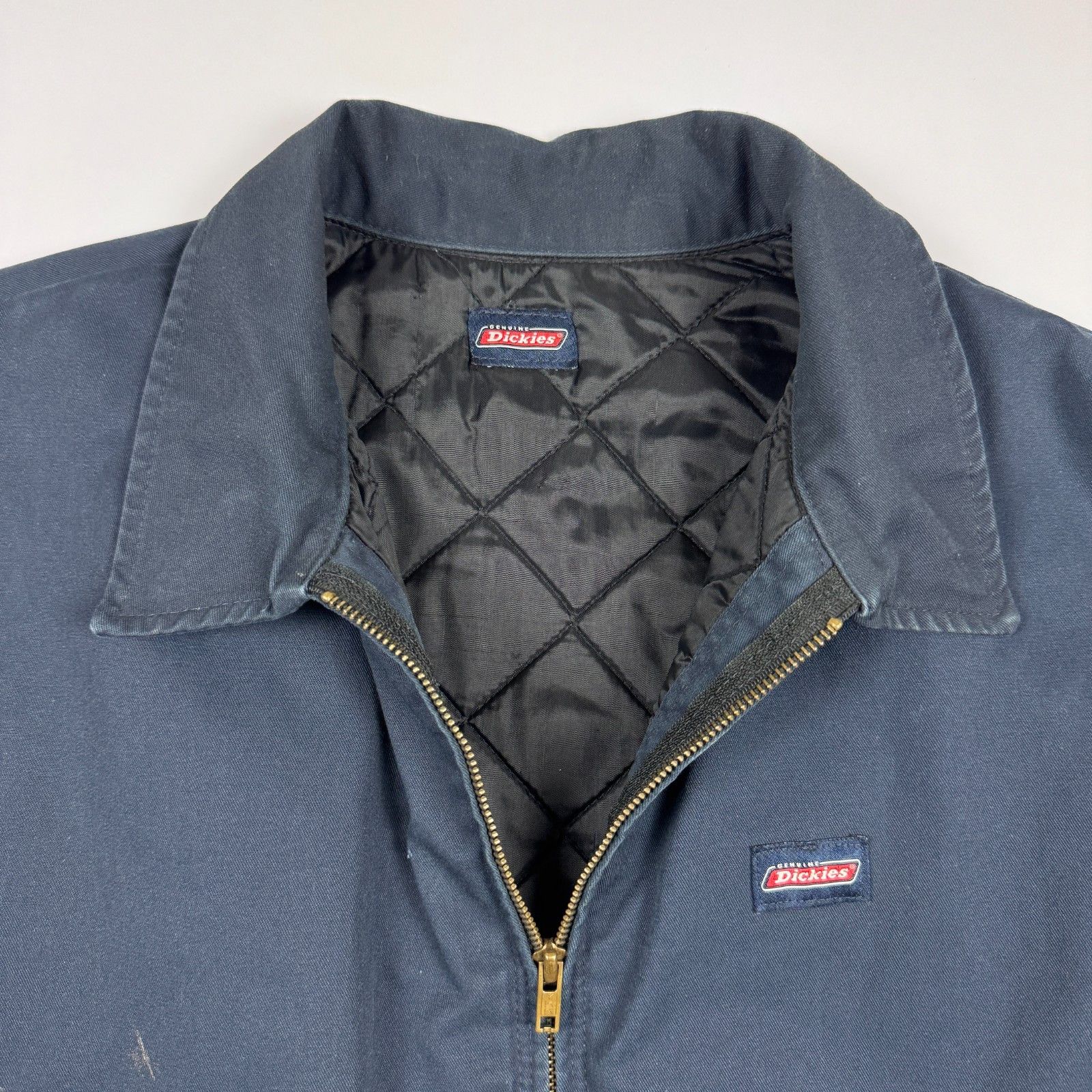 Dickies Vtg Dickies Work Jacket XL Lined Navy USA Hardware Size US XL / EU 56 / 4 - 7 Thumbnail