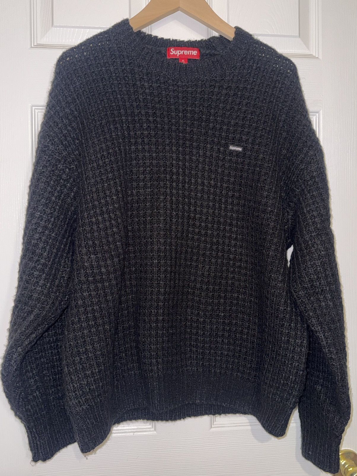 Supreme Supreme Waffle Small box Sweater Size US XL / EU 56 / 4 - 3 Thumbnail