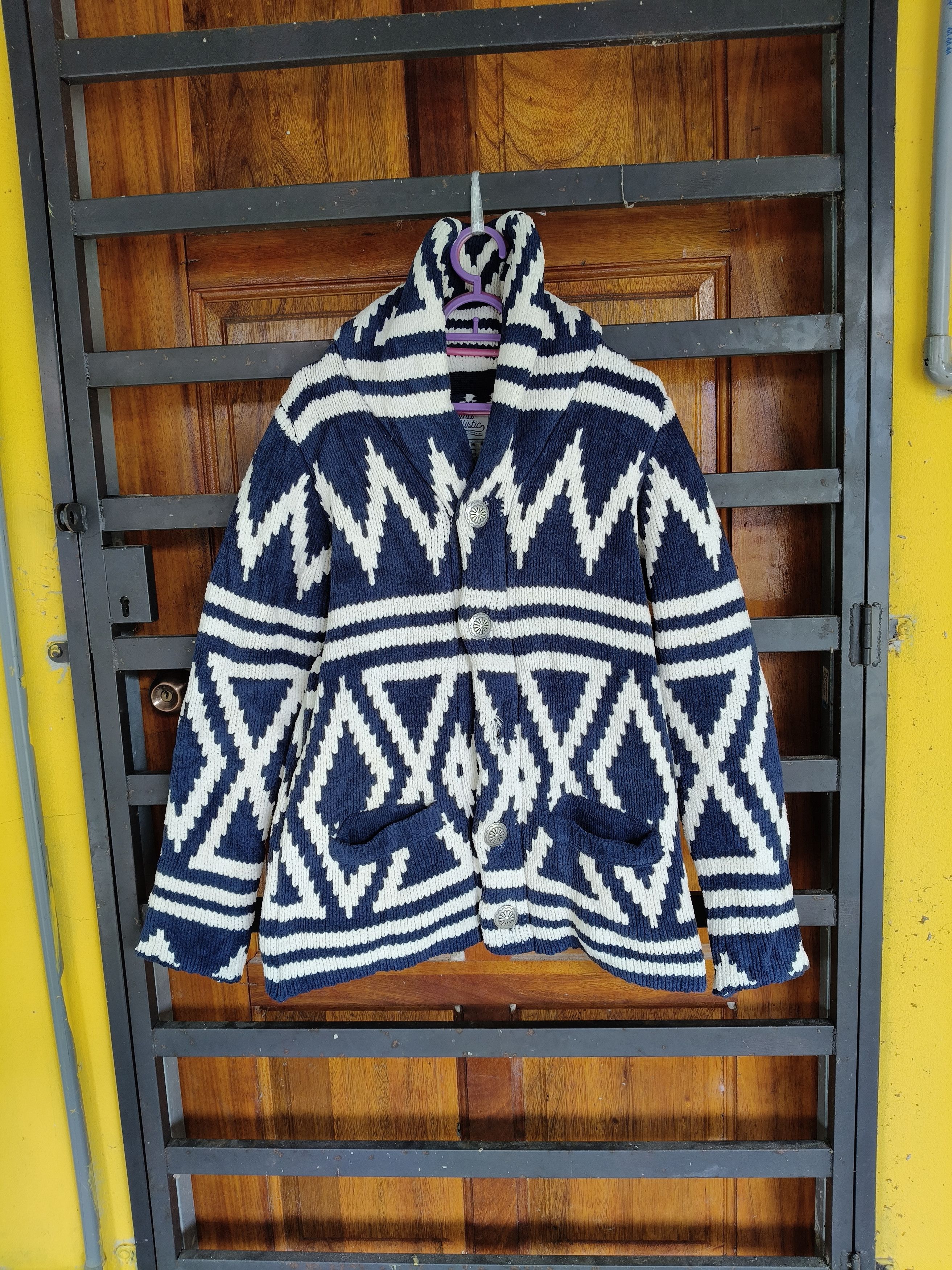 Japanese Brand Knitwear Cardigan Anti Ballastic Size M / US 6-8 / IT 42-44 - 1 Thumbnail