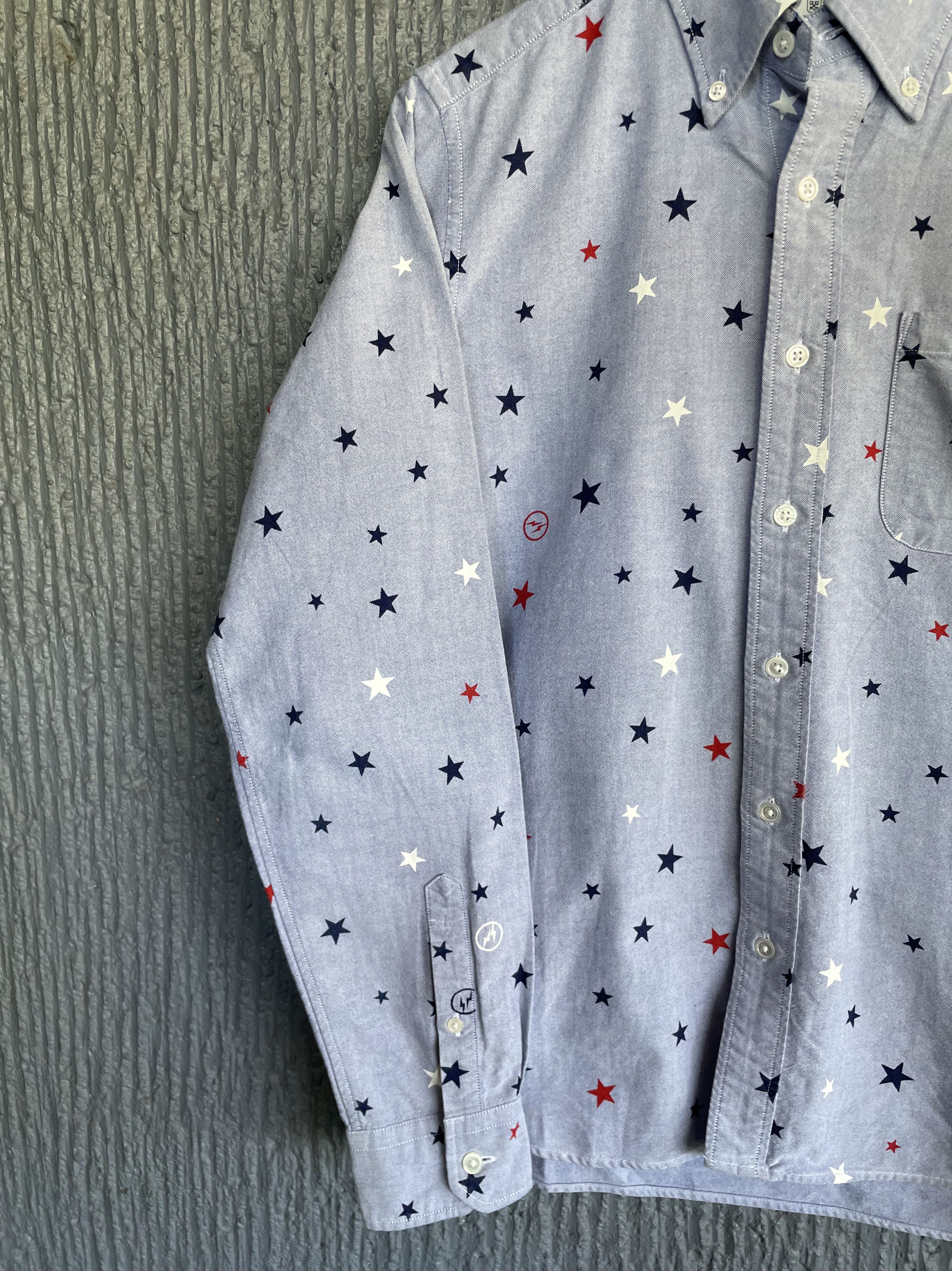 uniform experiment UE x Fragment Design Monogram Button Up LS Size US M / EU 48-50 / 2 - 2 Thumbnail