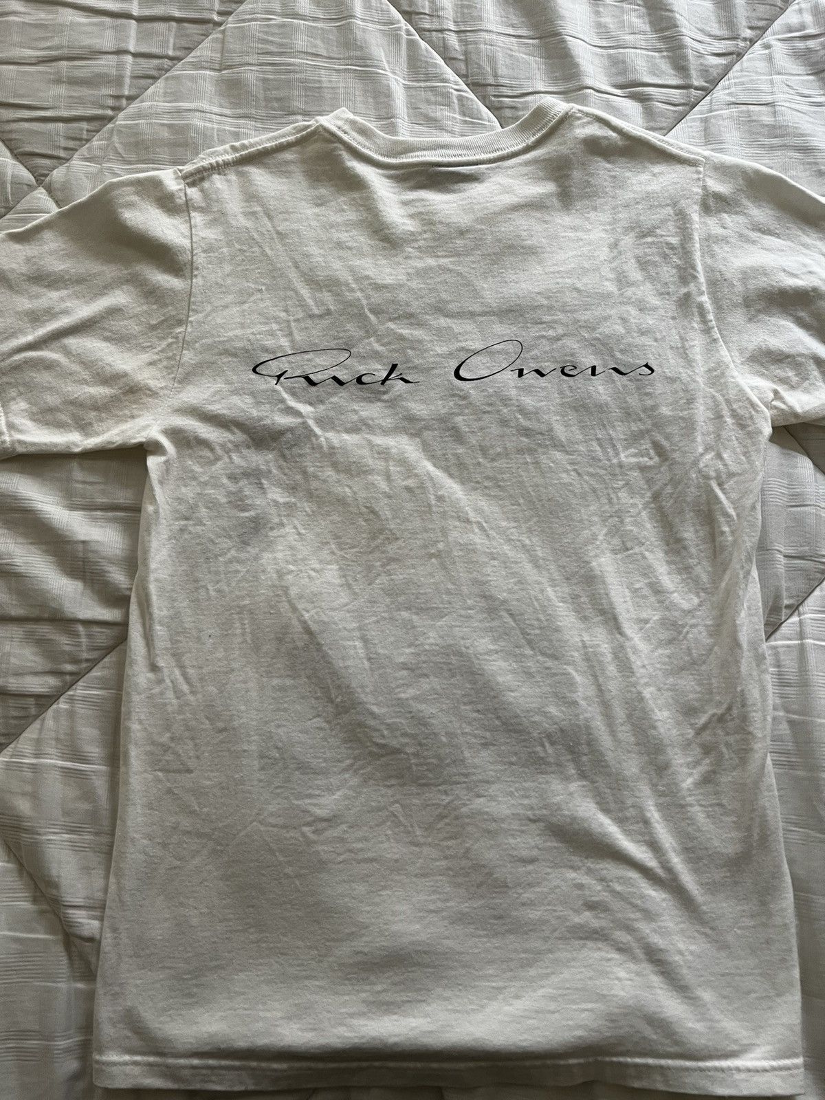 Rick Owens × Stussy Stussy Rick Owens 40th Anniversary Tee Rick Owens × Stussy Stussy Rick Owens 40th Anniversary Tee