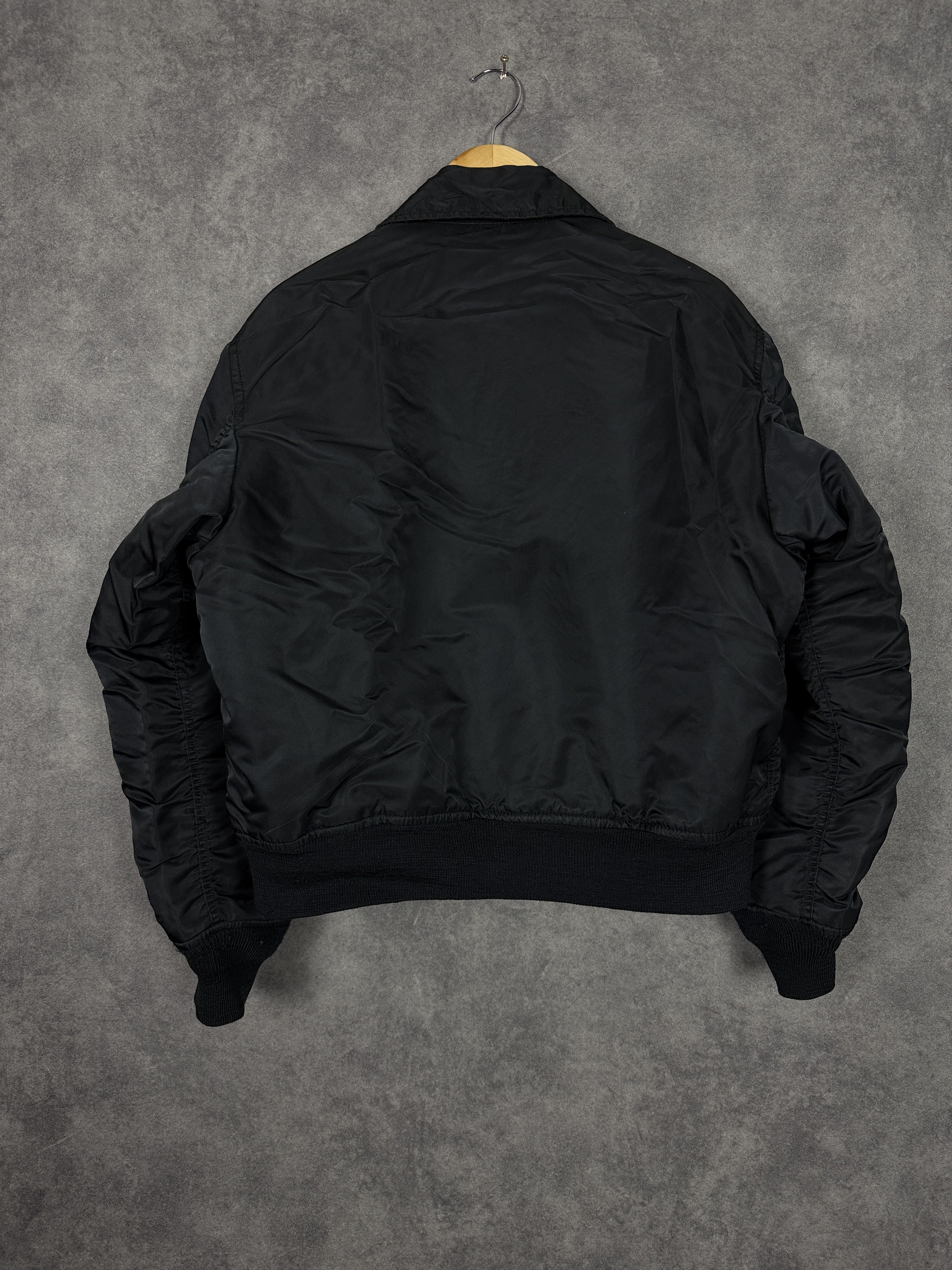 Alpha Industries Alpha Industries black bomber jacket zip-up insulated Size US M / EU 48-50 / 2 - 6 Thumbnail