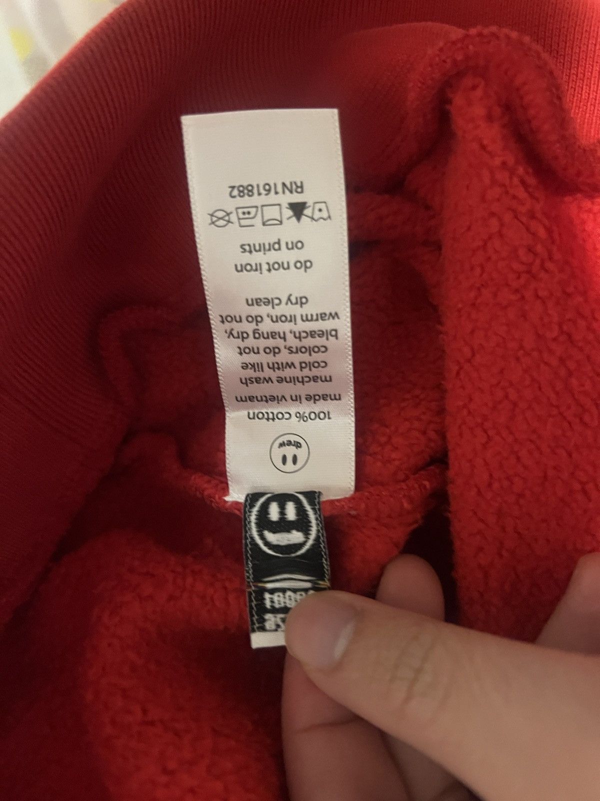 Drew House Drew house secret hoodie Red Size US S / EU 44-46 / 1 - 10 Thumbnail