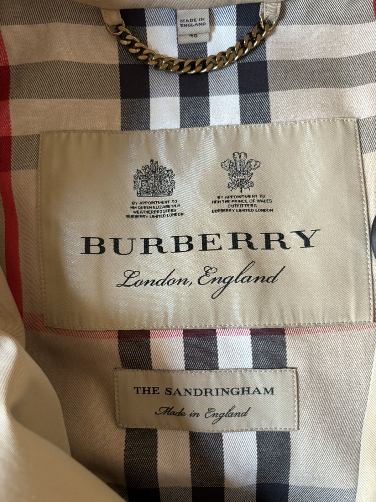 Burberry Burberry Sandringham Heritage Trench Coat Size US M / EU 48-50 / 2 - 5 Thumbnail