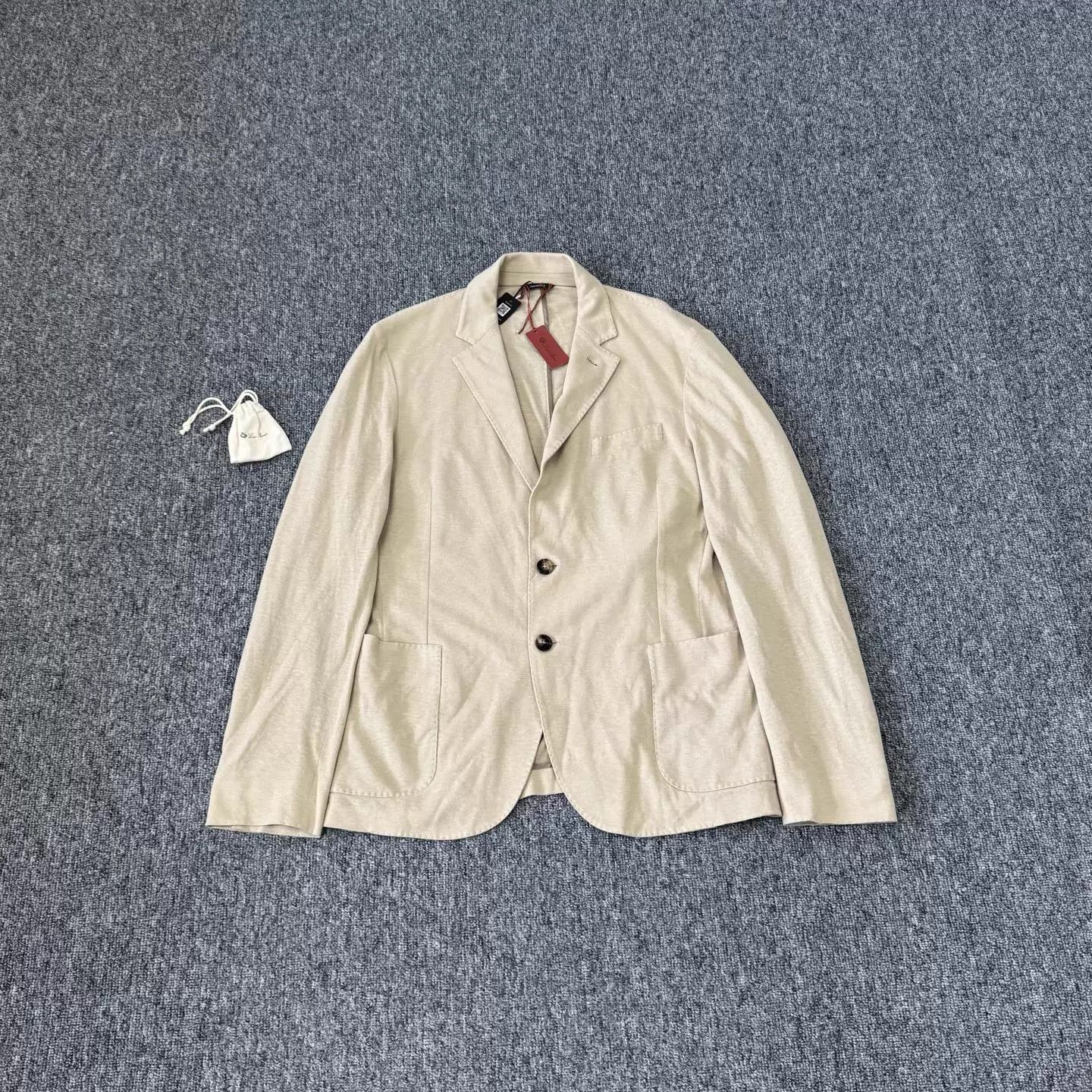 Loro Piana Loro Piana Smart Casual Linen Blazer Size 52 Size 52R - 1 Thumbnail