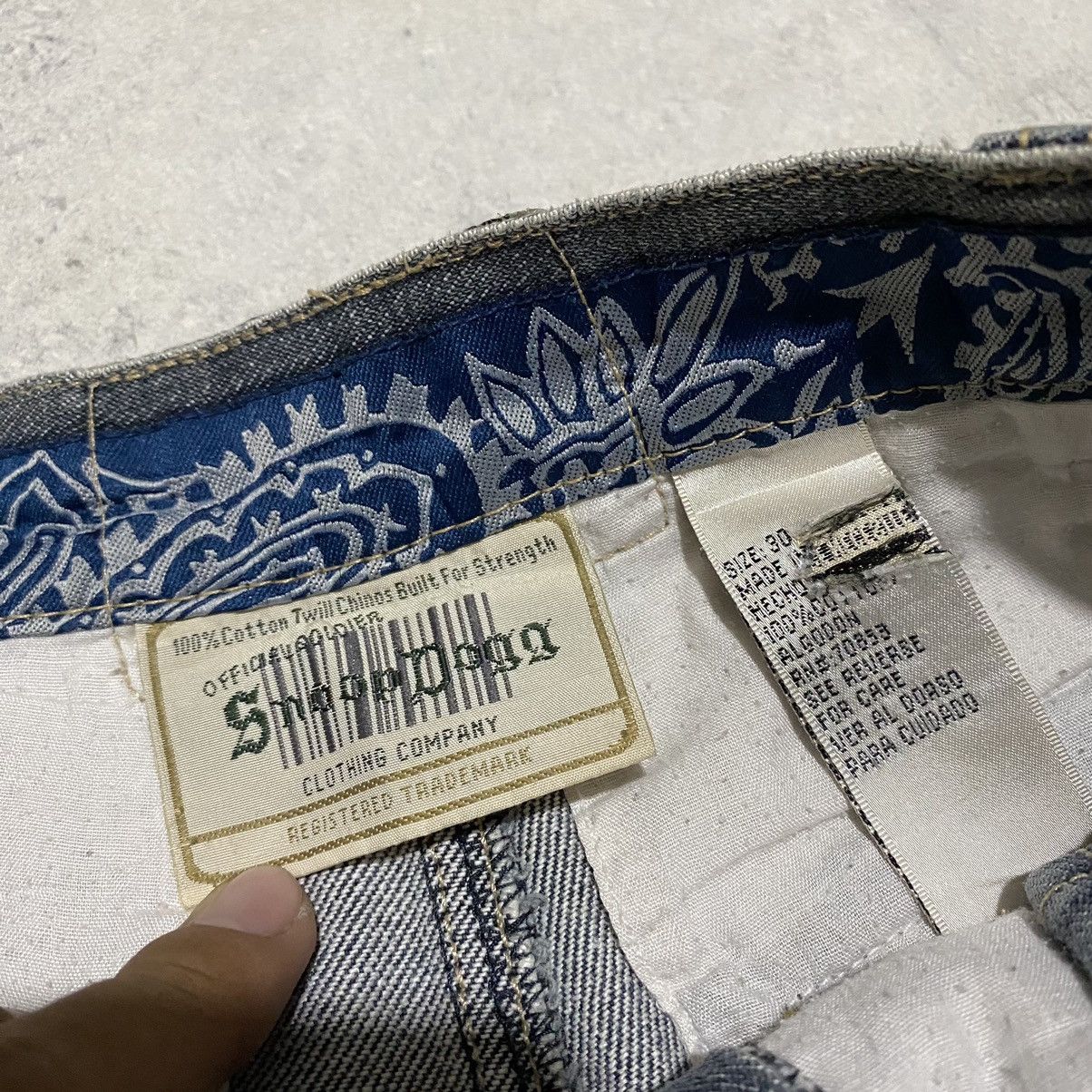 Snoop Dogg Snoop Dogg Cellpocket Jorts Pants Size US 29 - 8 Thumbnail