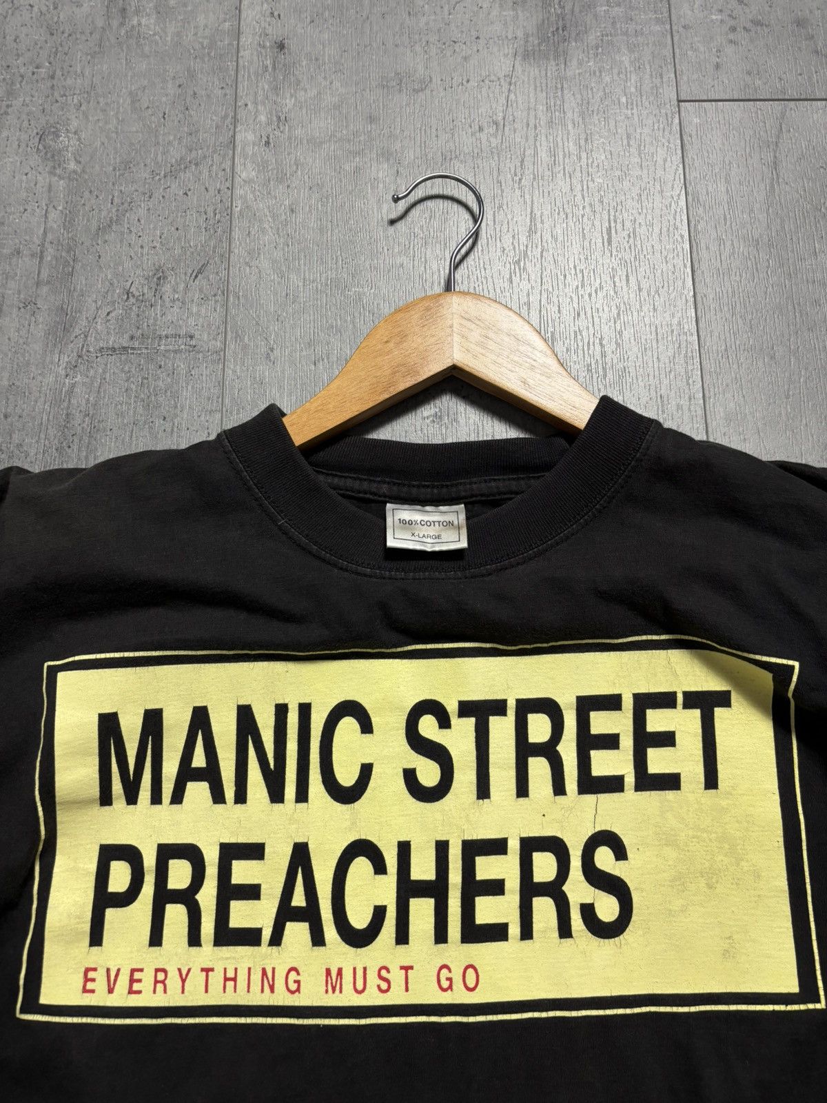 Band Tees Vintage 1996 Manic Street Preachers Everything Must Go Tee Size US XL / EU 56 / 4 - 11 Thumbnail