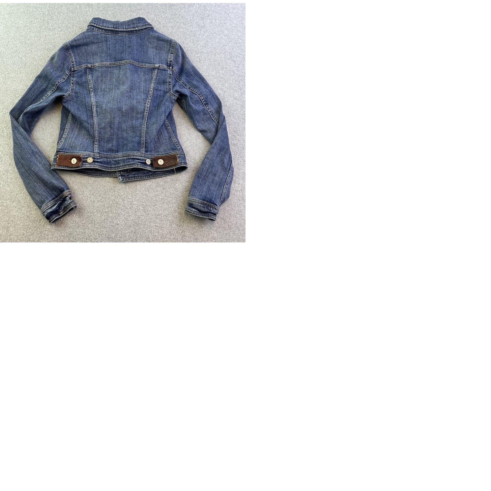 Vintage Pilcro Denim Jacket Womens XS Blue Button Front Casual Outdoor Jackets Size XS / US 0-2 / IT 36-38 - 9 Thumbnail