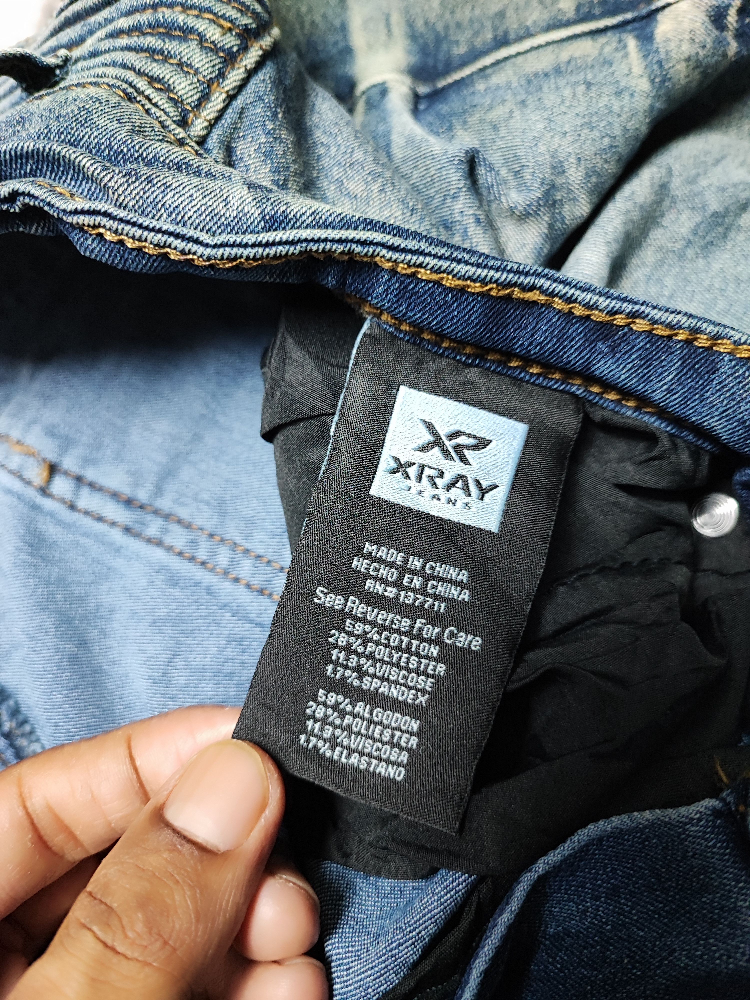 Kapital × Xray Footwear DOUBLE KNEE RIDE JEANS by X Ray Size US 34 / EU 50 - 6 Thumbnail