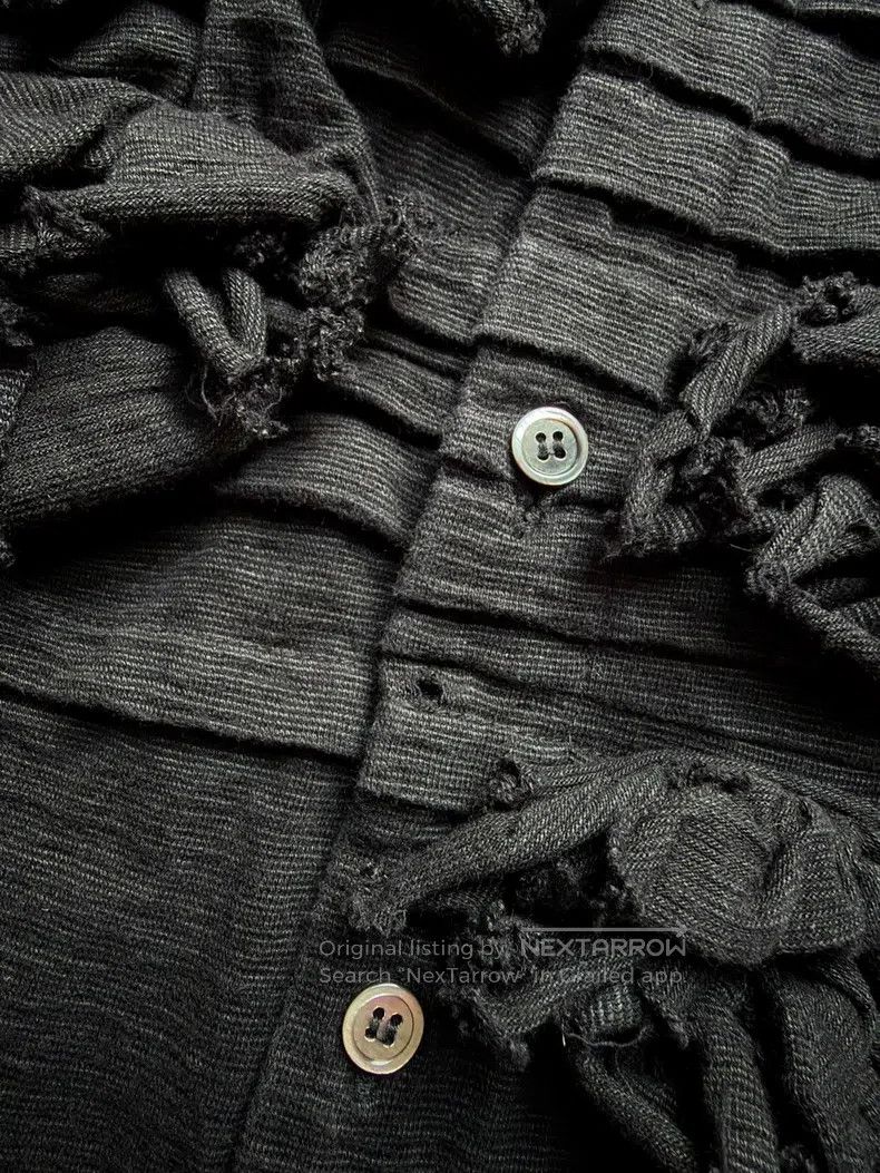 Comme des Garcons Comme Des Garcons one-size-fits-all Black long-sleeved top Size XS / US 0-2 / IT 36-38 - 6 Thumbnail