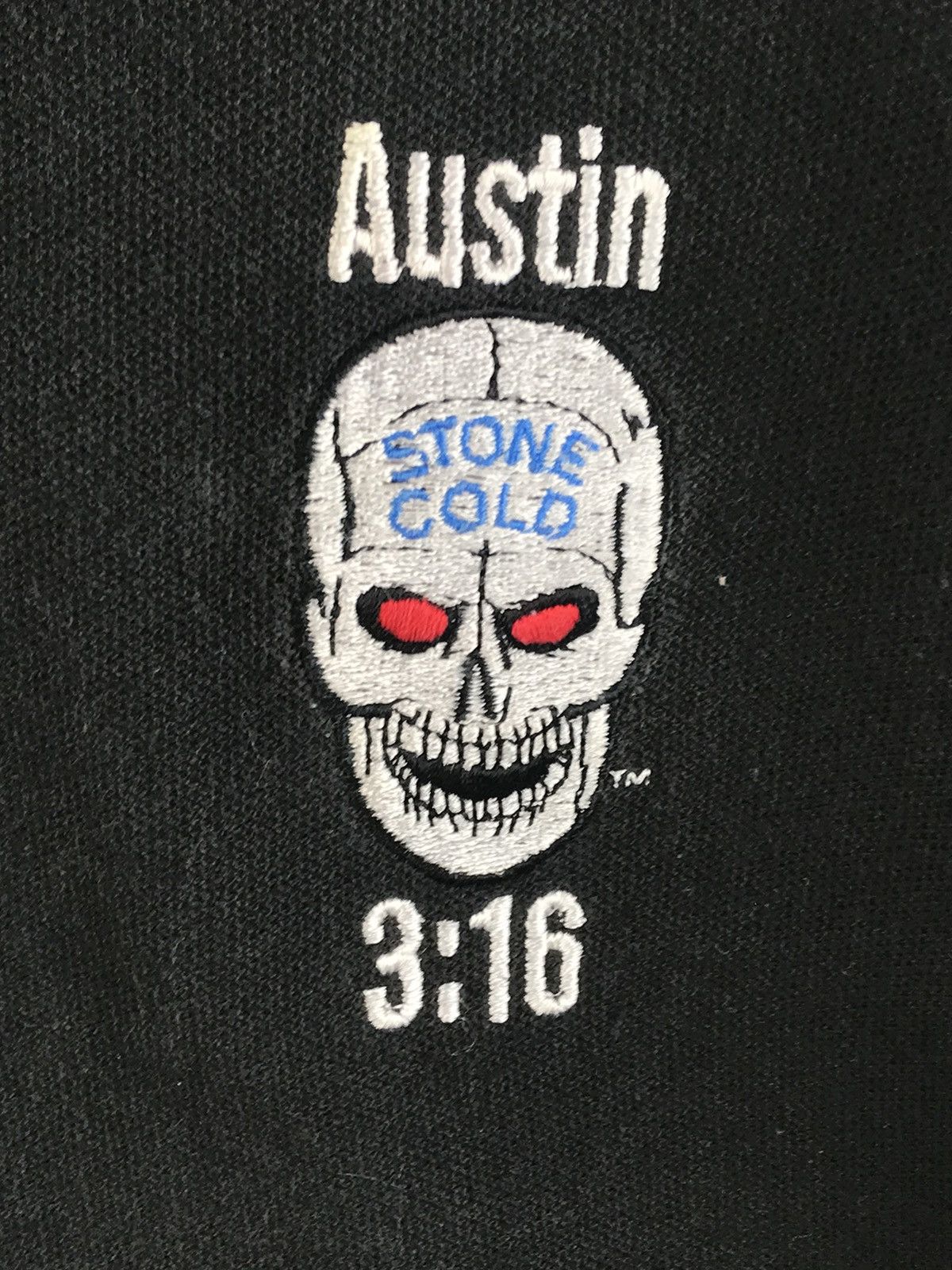 Vintage × WWE Vintage stone cold 90s embroidery skull polo shirt L RARE Size US M / EU 48-50 / 2 - 3 Thumbnail