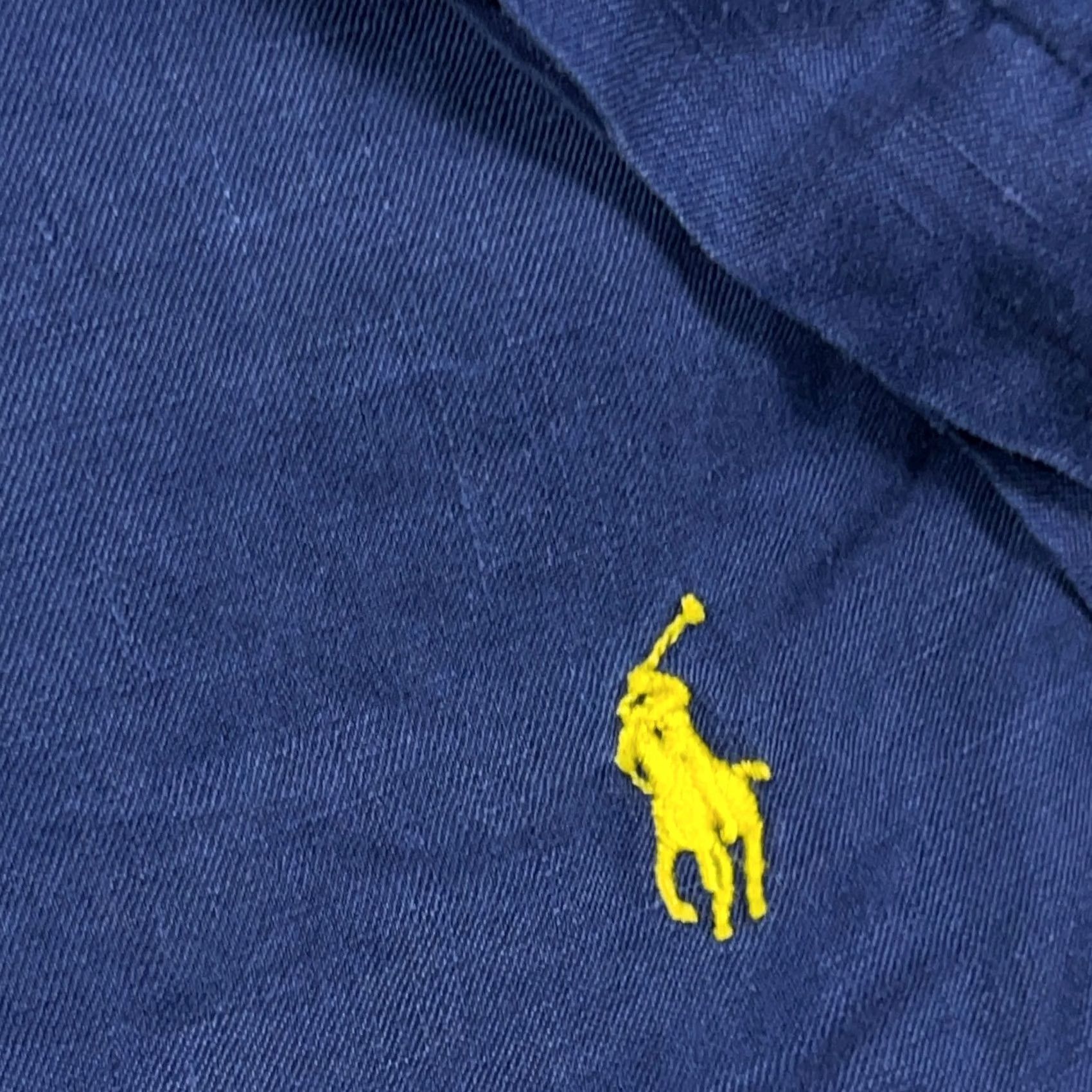 Ralph Lauren Ralph Lauren Shirt Mens XLT Men Navy Button Silk Linen Blend Classic Fit Size US XL / EU 56 / 4 - 4 Thumbnail