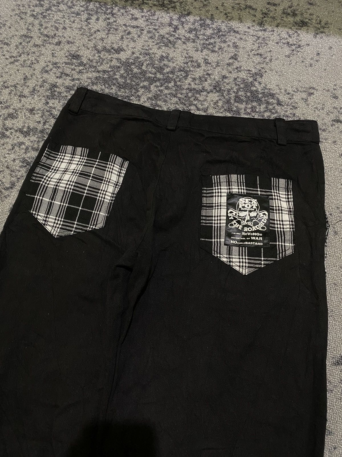 Hysteric Glamour Y2k Sex Pot skull ifsixwasnine baggy pants Size US 34 / EU 50 - 5 Thumbnail