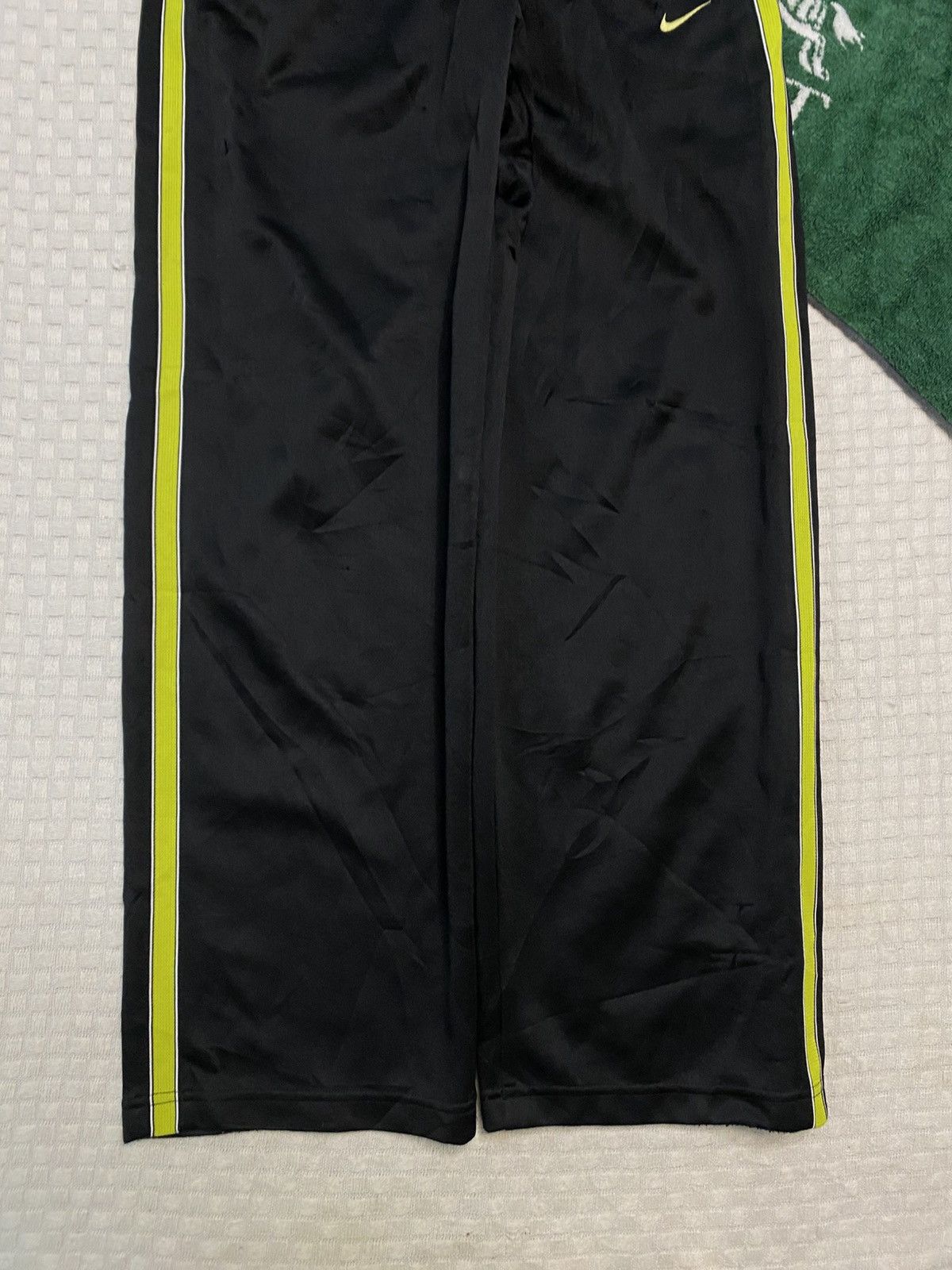 NOCTA × Nike 💥 VINTAGE NIKE 90S BAGGY WIDE LEG SWOOSH TRACK PANTS Y2K Size US 38 / EU 54 - 5 Thumbnail