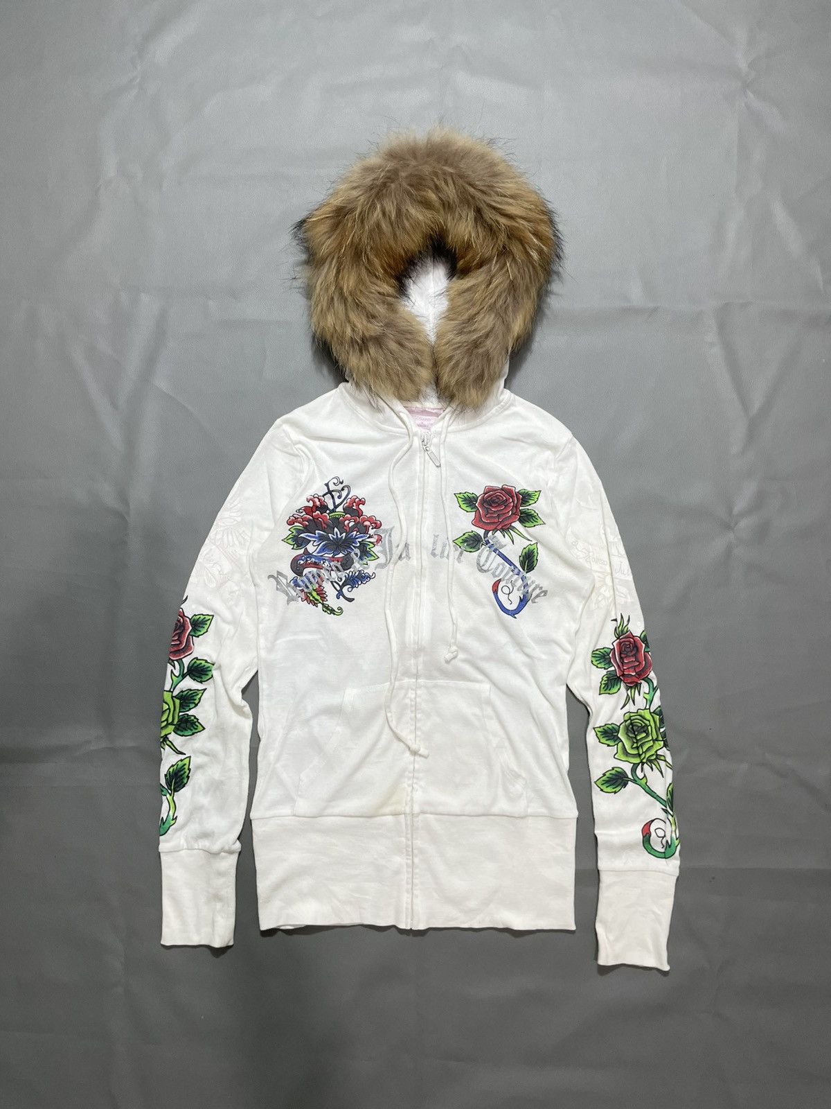Hysteric Glamour Romeo & Juliet Zip Faux Fur Hoodie Size M / US 6-8 / IT 42-44 - 1 Thumbnail