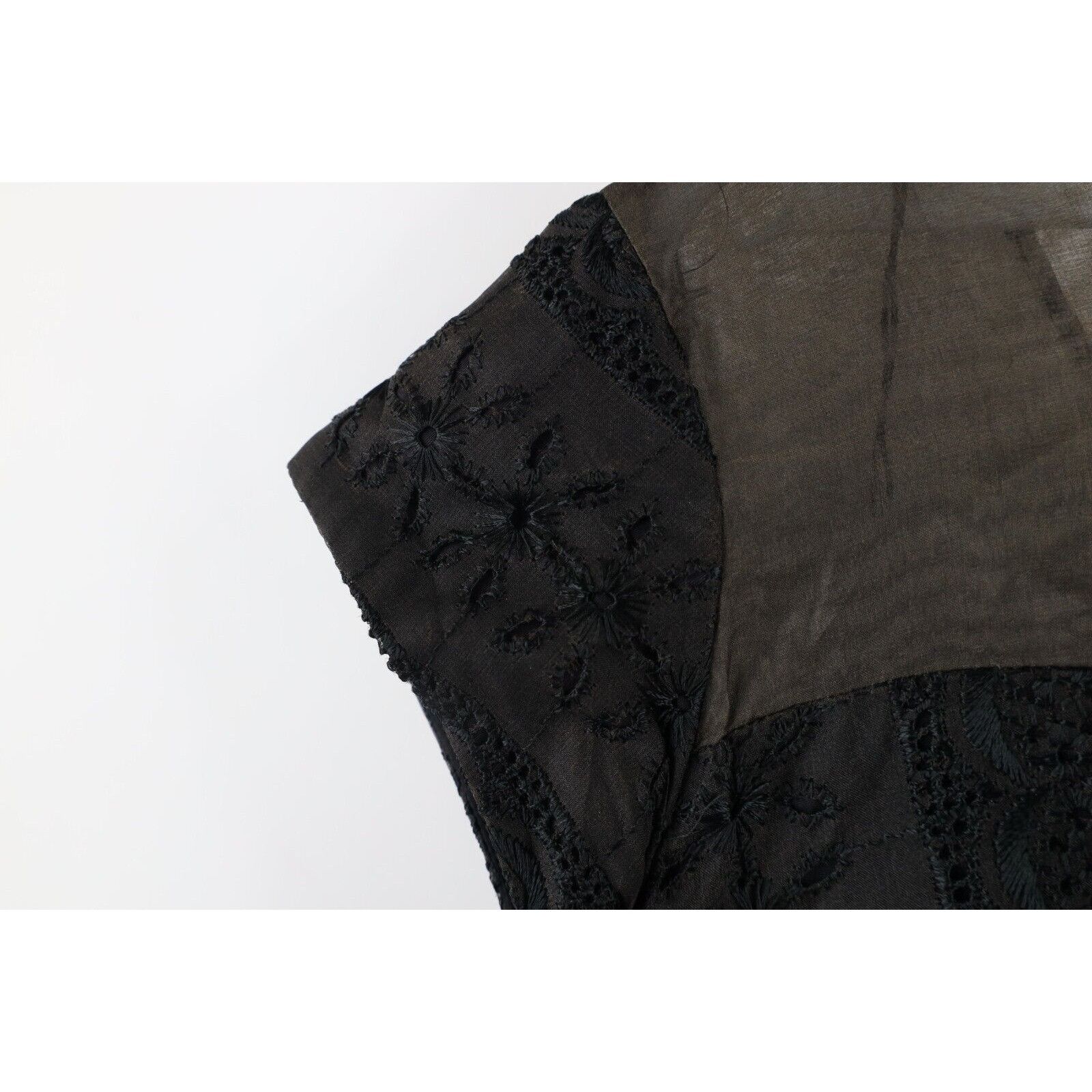 Vintage Vintage 50s 60s Rockabilly Distressed Lace Flower Dress Size XL / US 12-14 / IT 48-50 - 8 Thumbnail