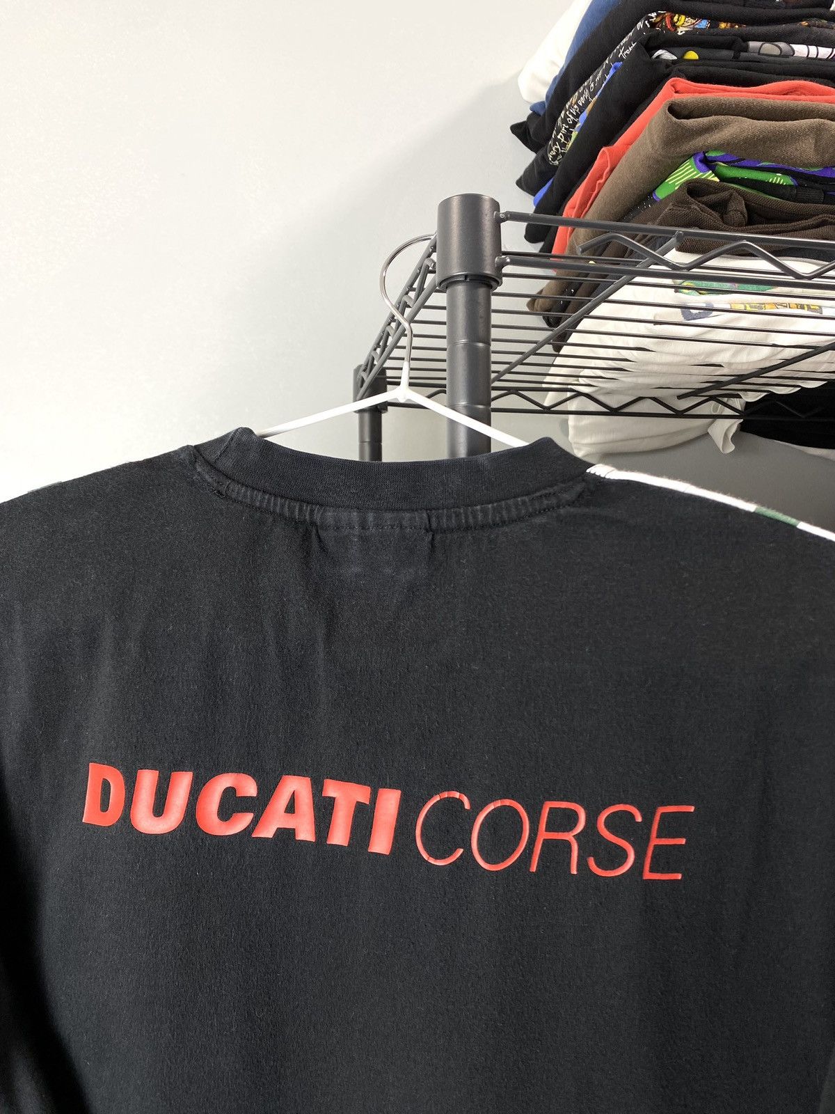 Ducati Vintage 90’s Ducati Corse Racing Longsleeve Suzuki Honda Size US M / EU 48-50 / 2 - 9 Thumbnail