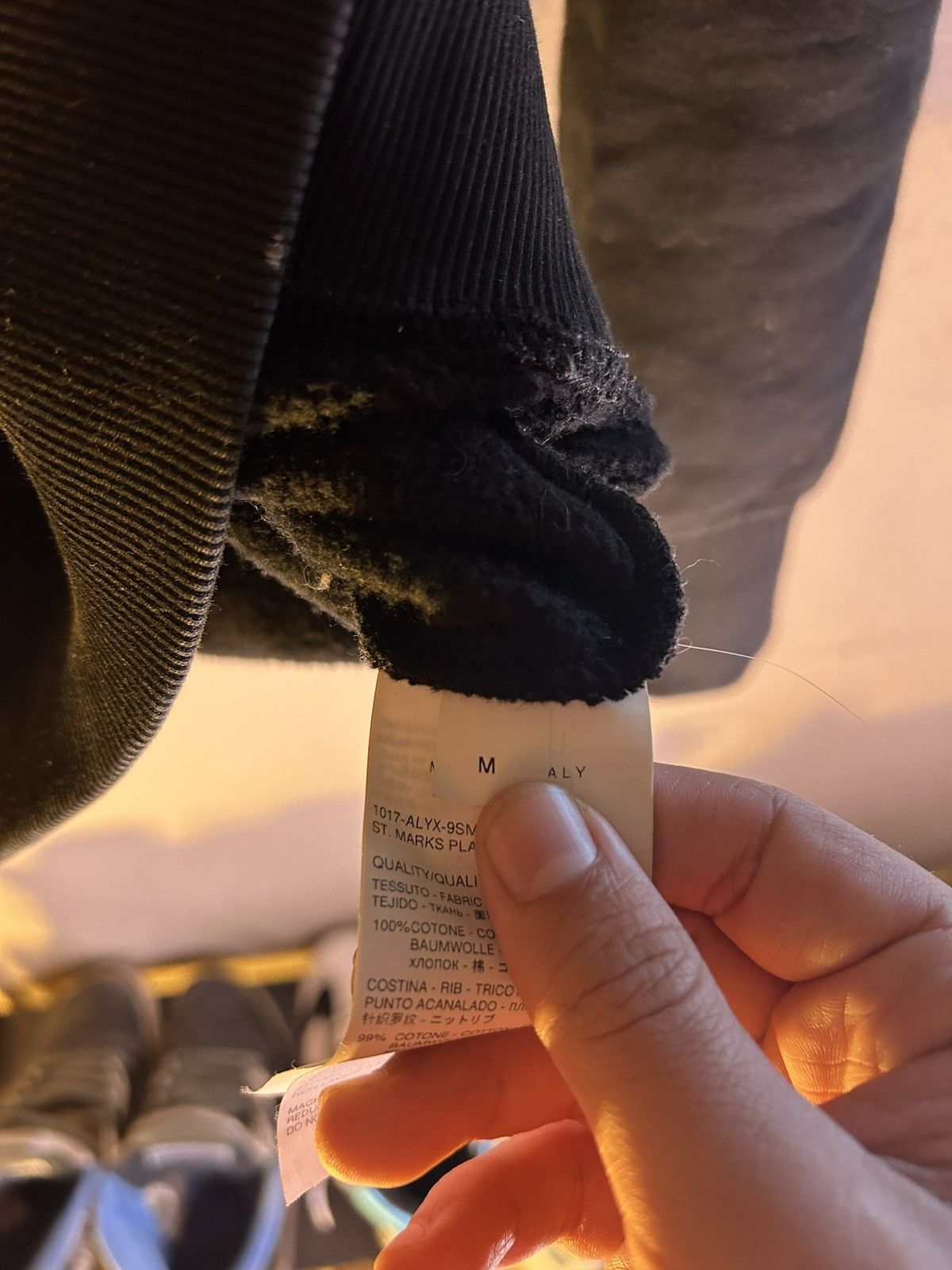 1017 ALYX 9SM Alyx Phantom Logo hoodie Size US M / EU 48-50 / 2 - 5 Thumbnail