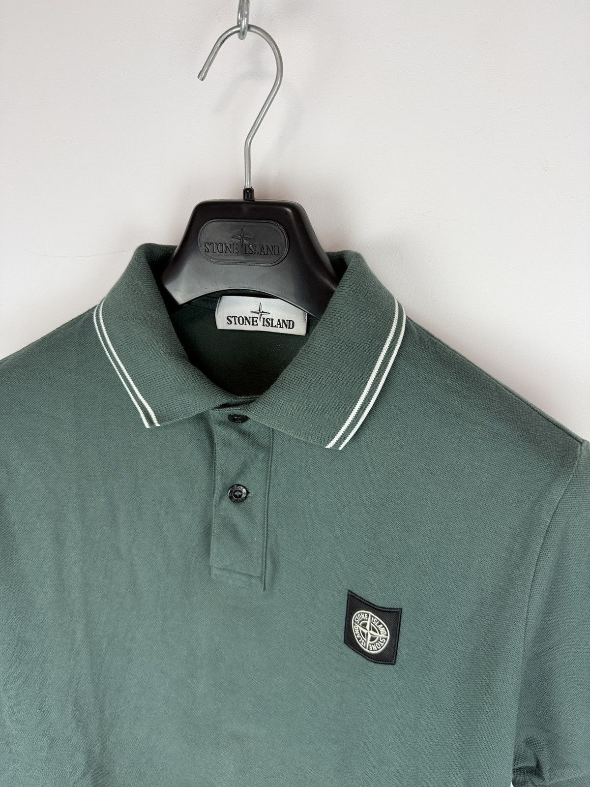 Stone Island Green Stone Island polo Size US L / EU 52-54 / 3 - 4 Thumbnail