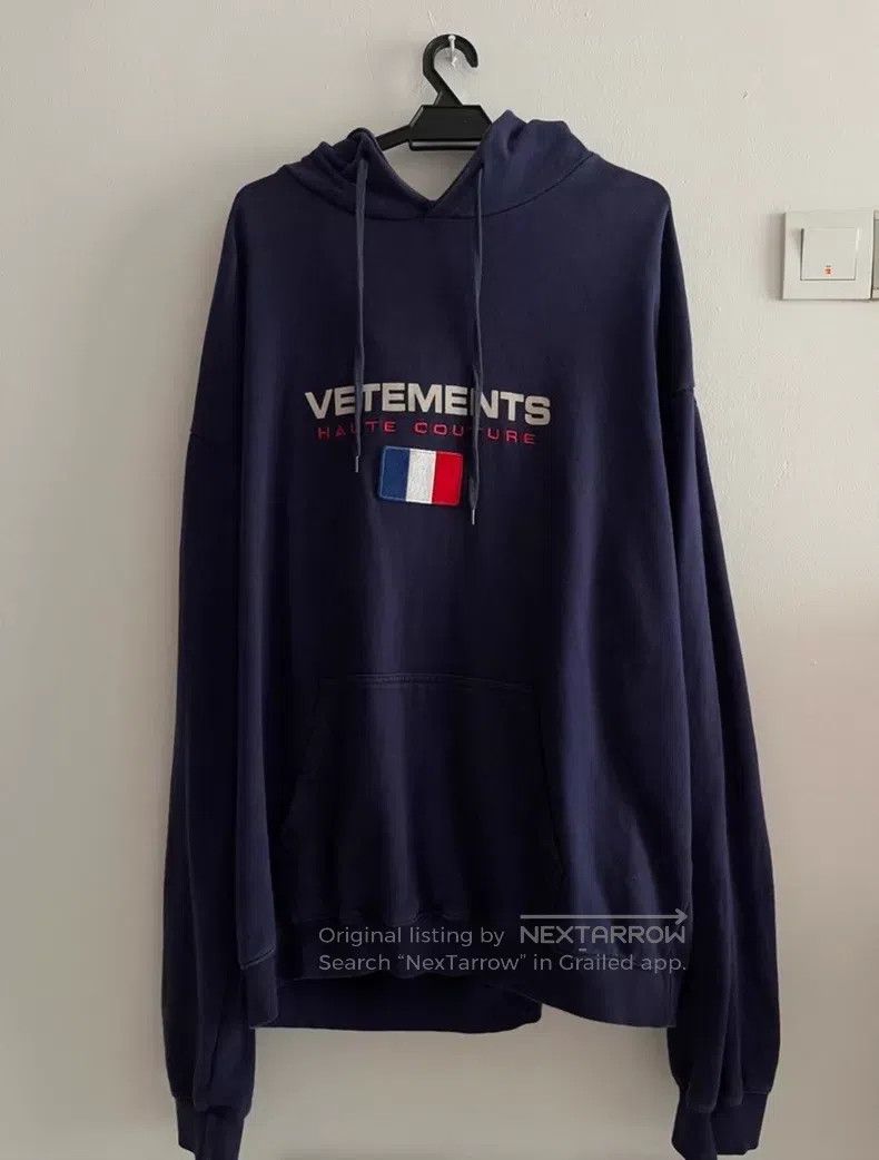 Vetements Vetements Flag Hoodie Size US M / EU 48-50 / 2 - 1 Thumbnail
