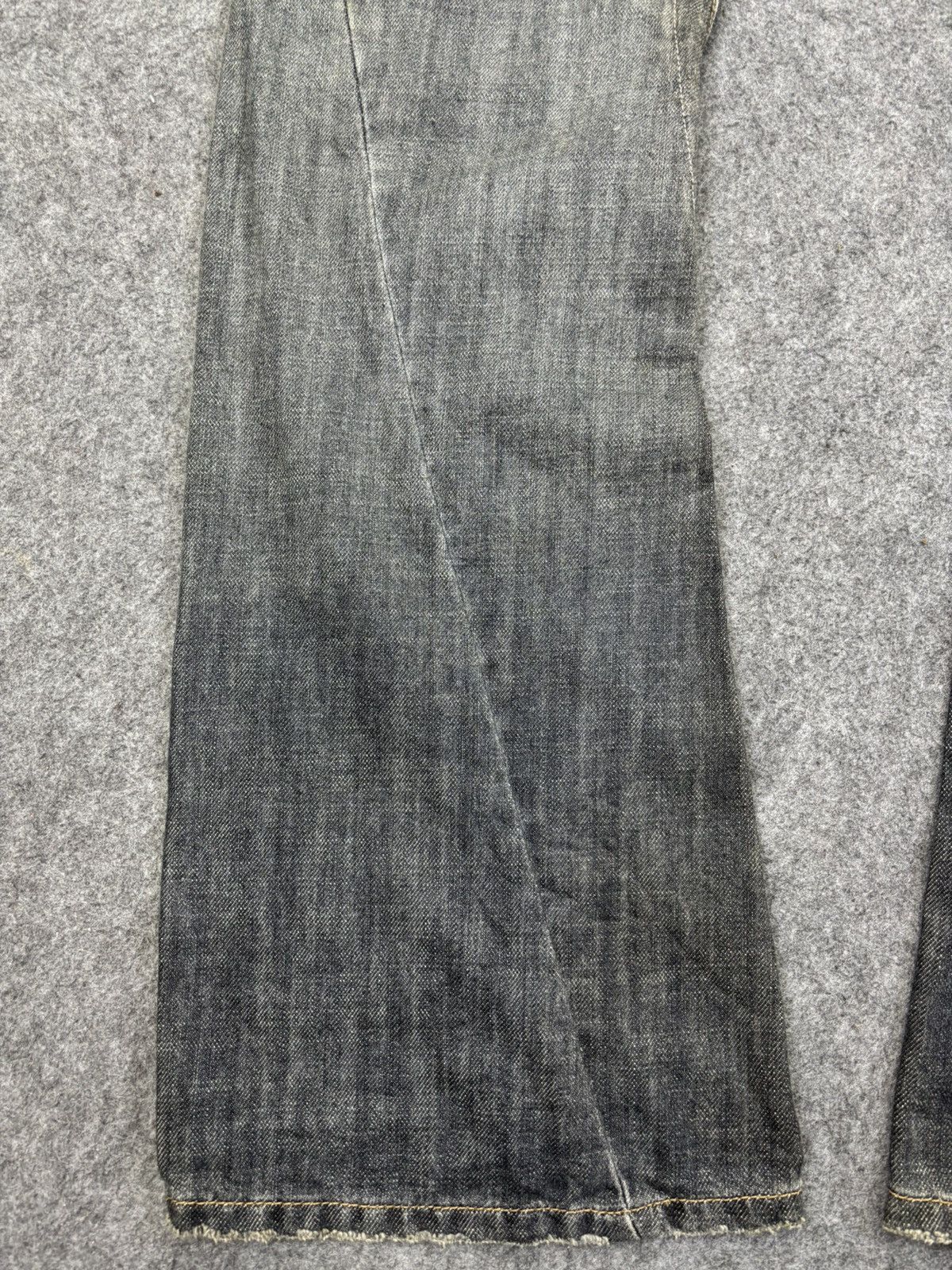 Japanese Brand 💥Flare💥Buona Giornata Twisted Leg Flare Denim F921 Size US 32 / EU 48 - 6 Thumbnail