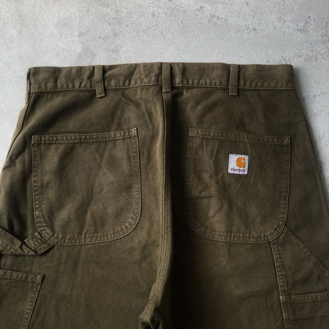 Carhartt × Vintage Vintage Jorts Carhartt Carpenterpants Size US 32 / EU 48 - 2 Thumbnail