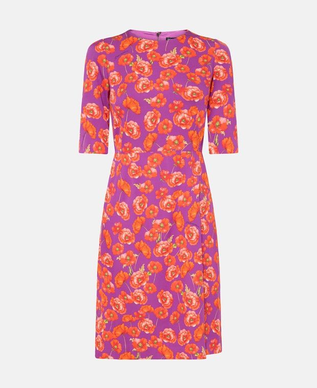Dolce & Gabbana Silk dress Size 4XL / US 24-26 - 1 Thumbnail