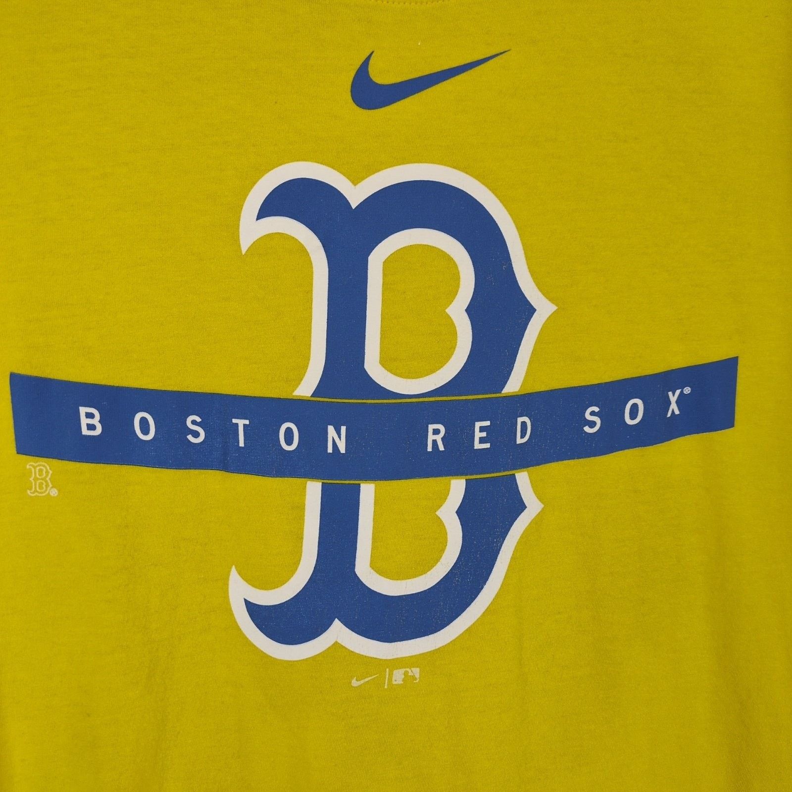 Nike The Nike Tee Boston Red Sox Men's XL Yellow T-Shirt Size US XL / EU 56 / 4 - 4 Thumbnail