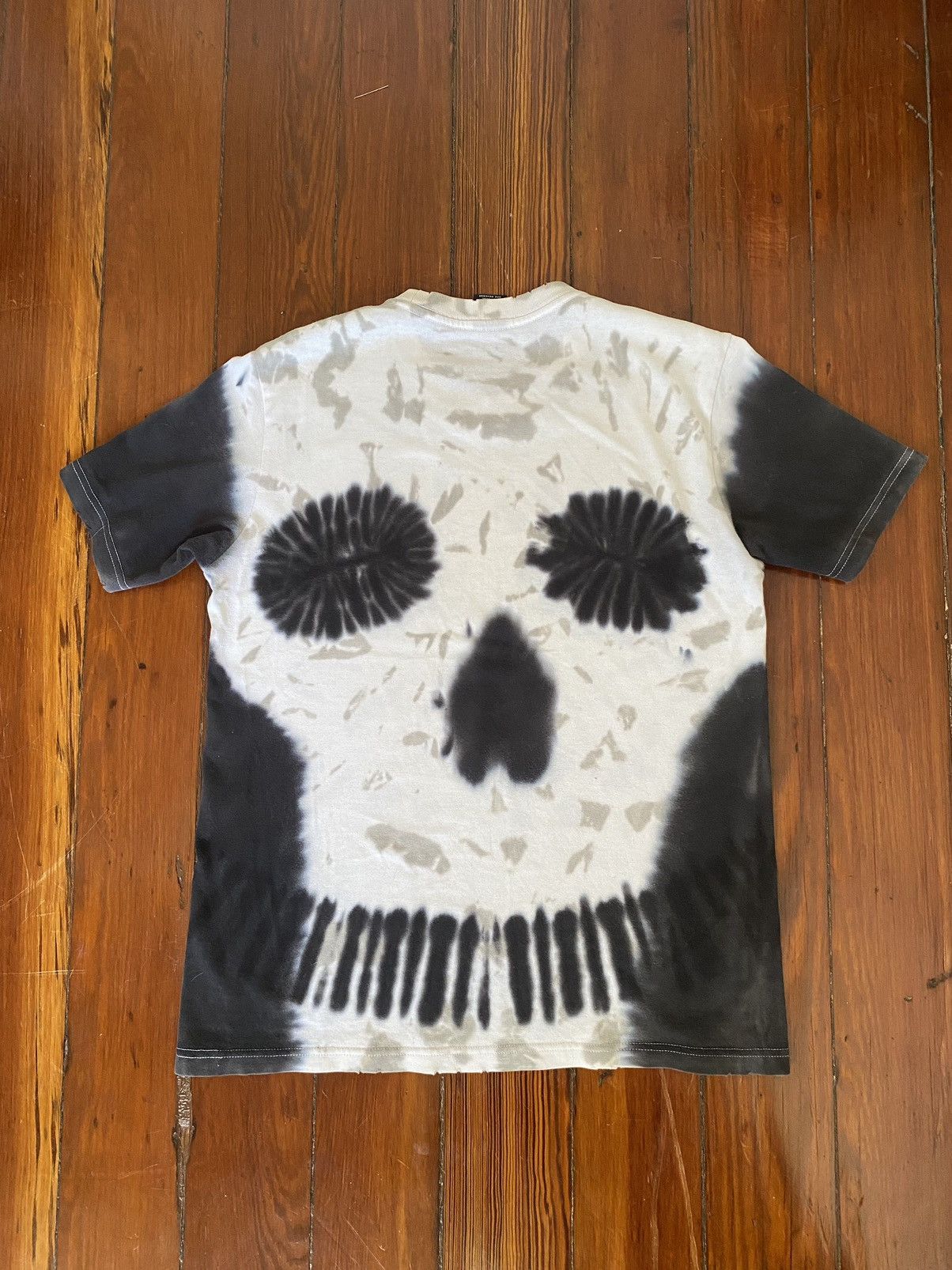Number (N)ine Number Nine Tie Dye Skull Tee SS06 Size US S / EU 44-46 / 1 - 5 Thumbnail