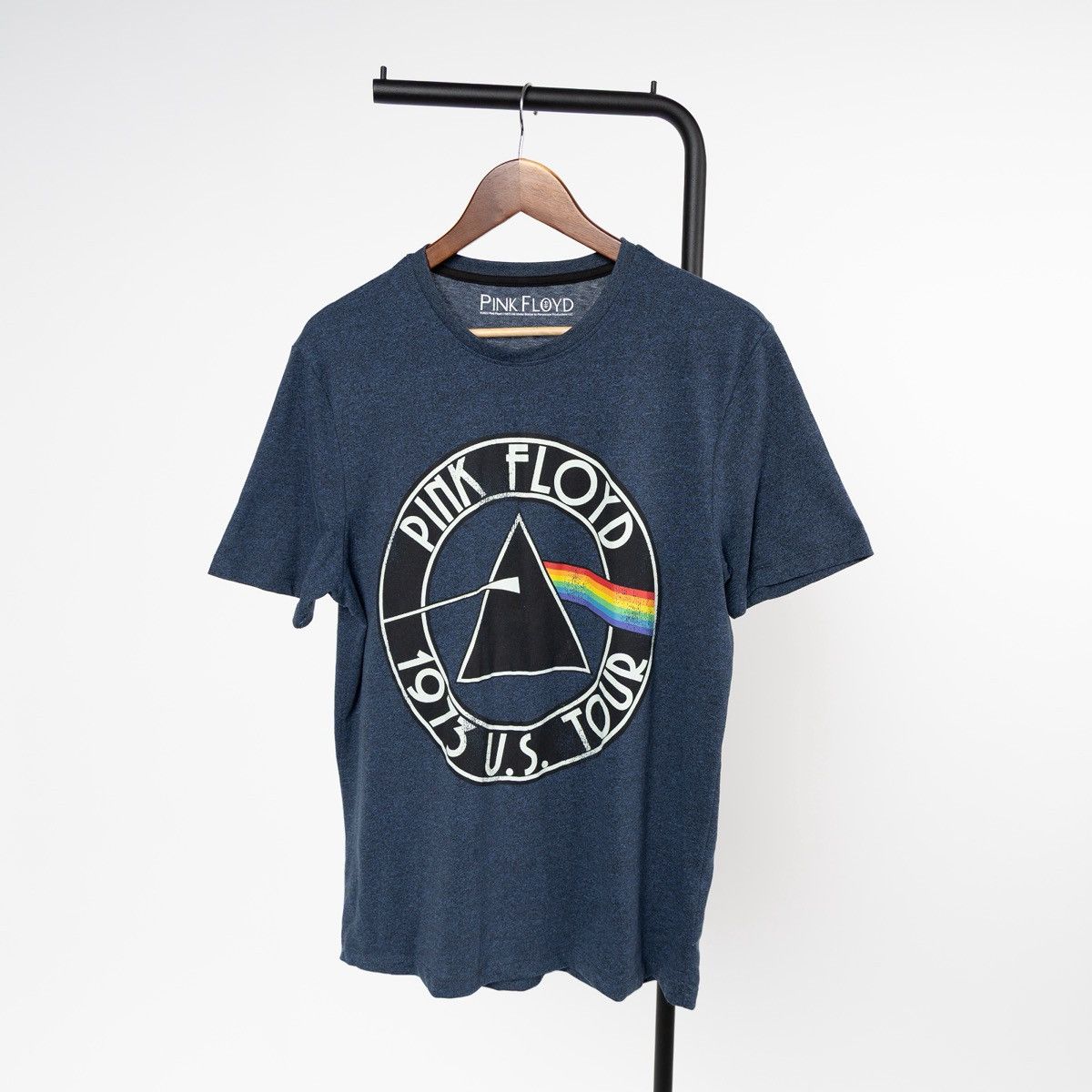 Pink Floyd Pink Floyd 2022 Licensed Mens Blue Graphic T-Shirt Dark Side Size US M / EU 48-50 / 2 - 3 Thumbnail