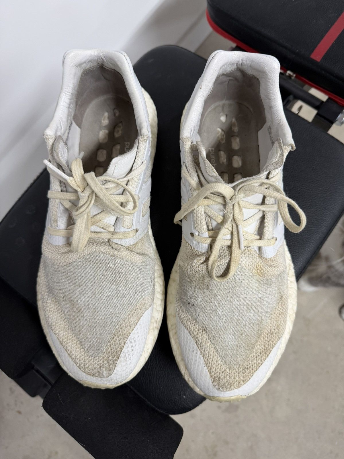 Y-3 Y-3 Triple White Pure Boost Sneakers Yohji Yamamoto Size US 8.5 / EU 41-42 - 5 Thumbnail