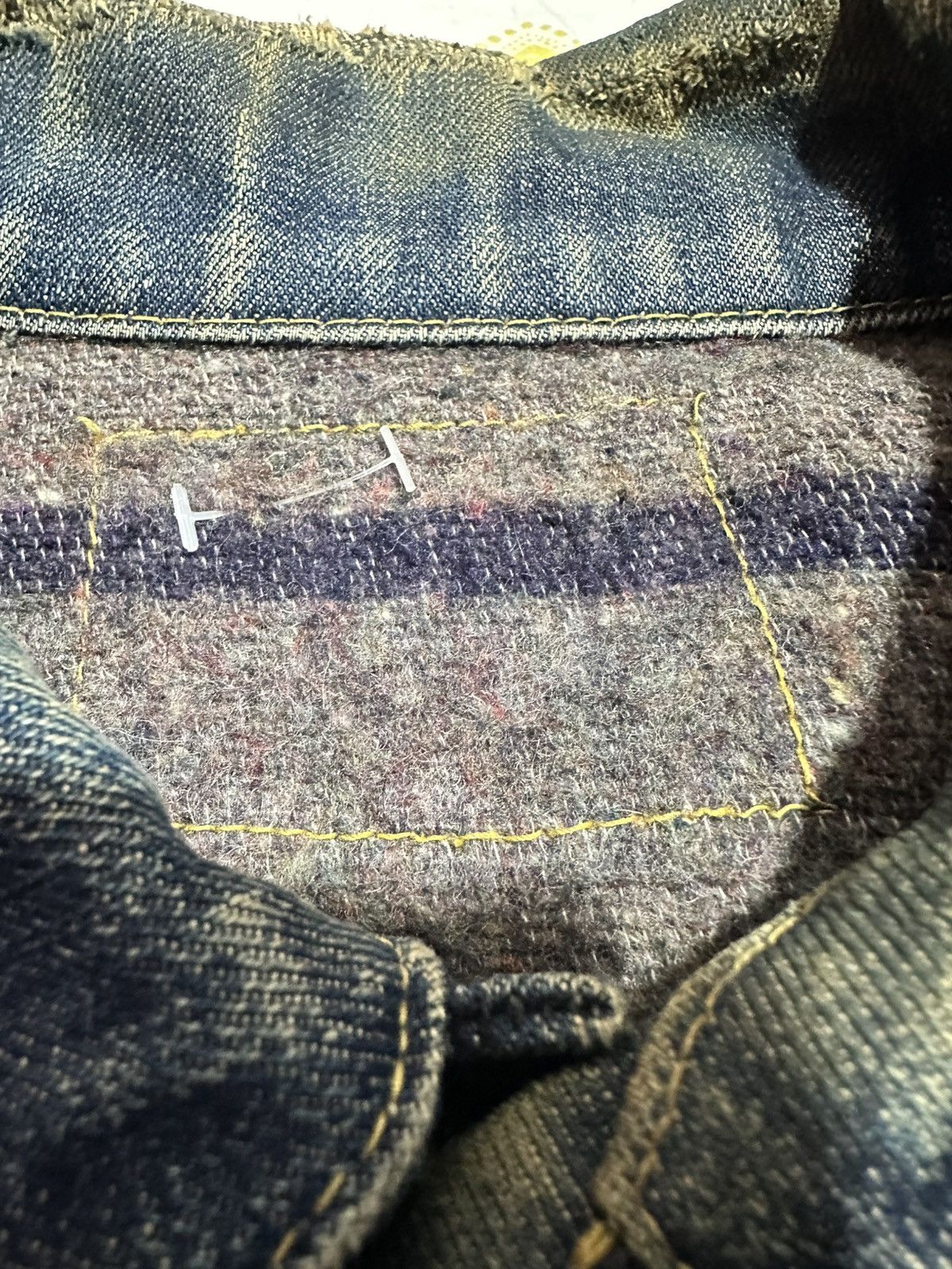 Levi's Vtg 60s 559 denim type 3 trucker jacket stamp button 17 Size US L / EU 52-54 / 3 - 3 Thumbnail