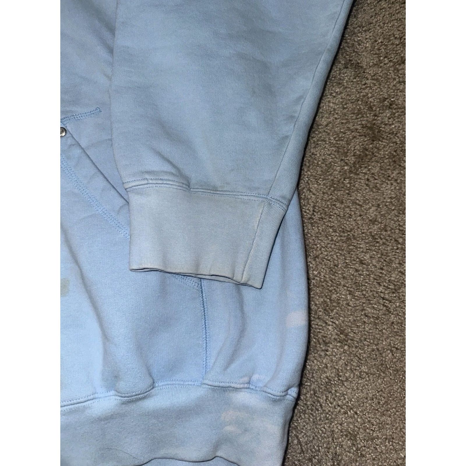 Vintage VINTAGE Pure Playaz Hoodie 2XL Blue Solid Cotton Fleece Embroidered Logo Pullover 90s Baggy Hip Hop Mens Hoodie Size US XXL / EU 58 / 5 - 5 Thumbnail