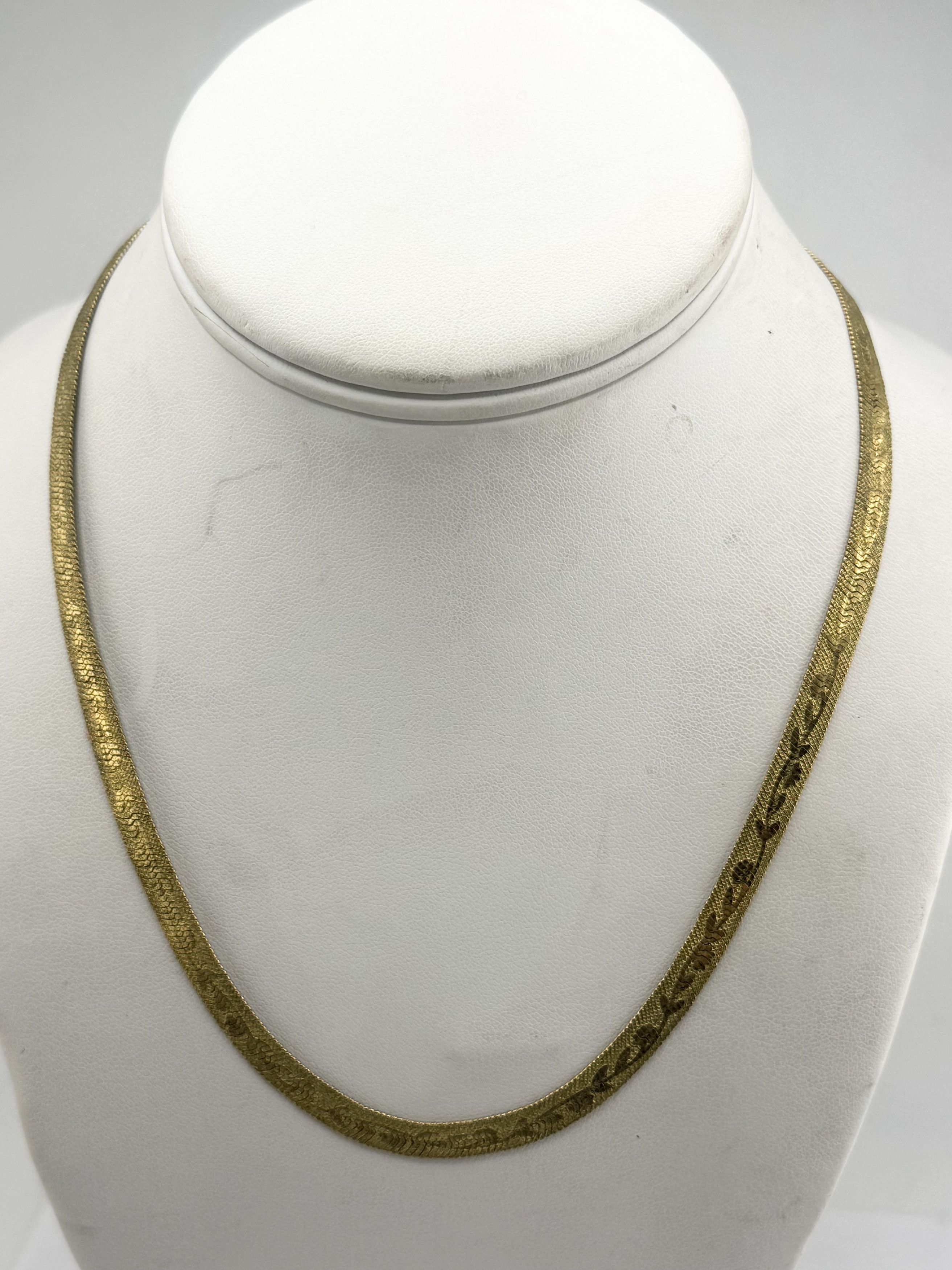 Vintage Vintage Lady Remington gold floral chain necklace Size ONE SIZE - 3 Thumbnail