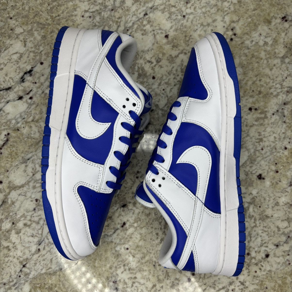 Nike Size 10.5 - Nike Dunk Low Racer Blue white Clean With Box Size US 10.5 / EU 43-44 - 12 Thumbnail
