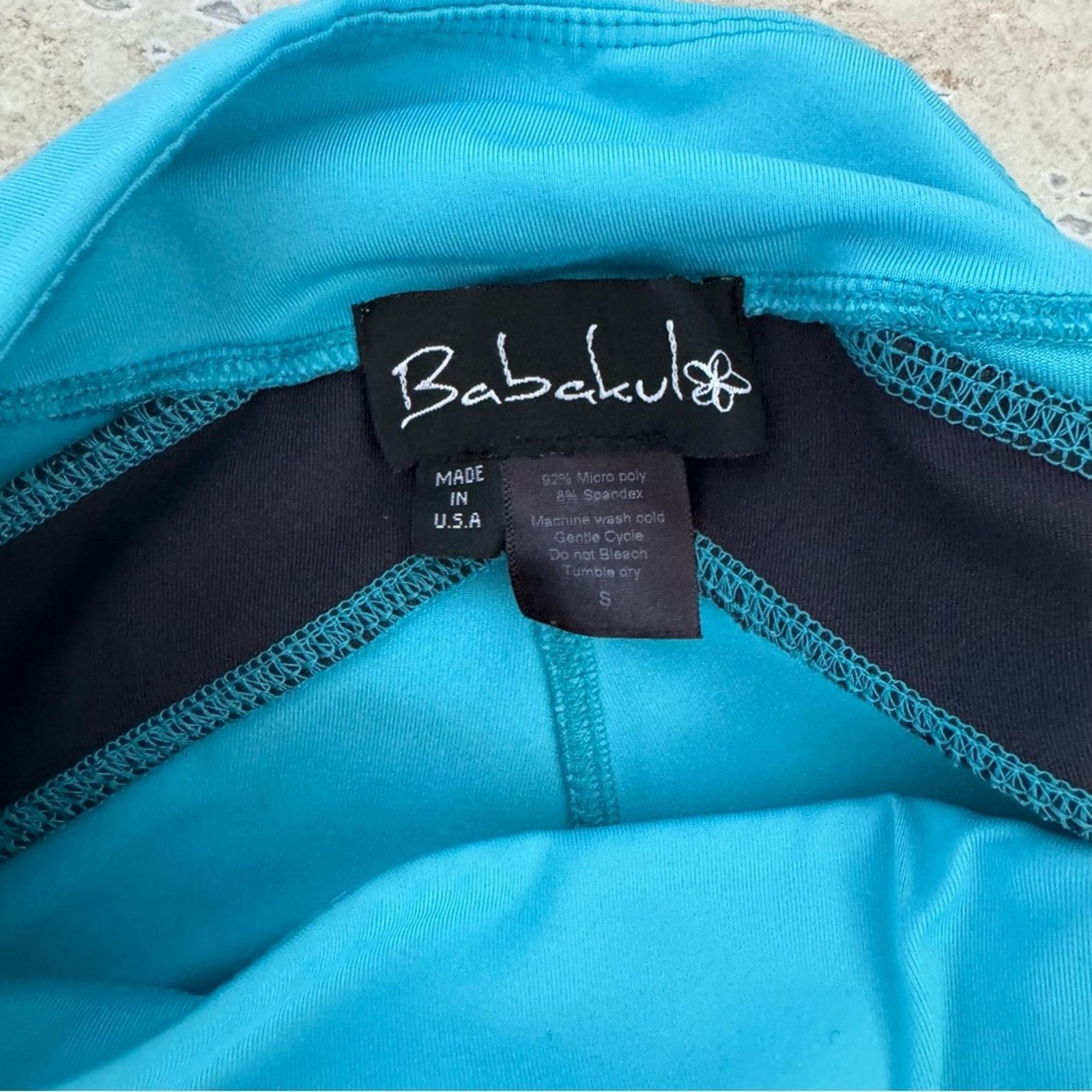 Other BABAKUL Leggings, Size S, Blue and Black Size 26" / US 2 / IT 38 - 6 Thumbnail
