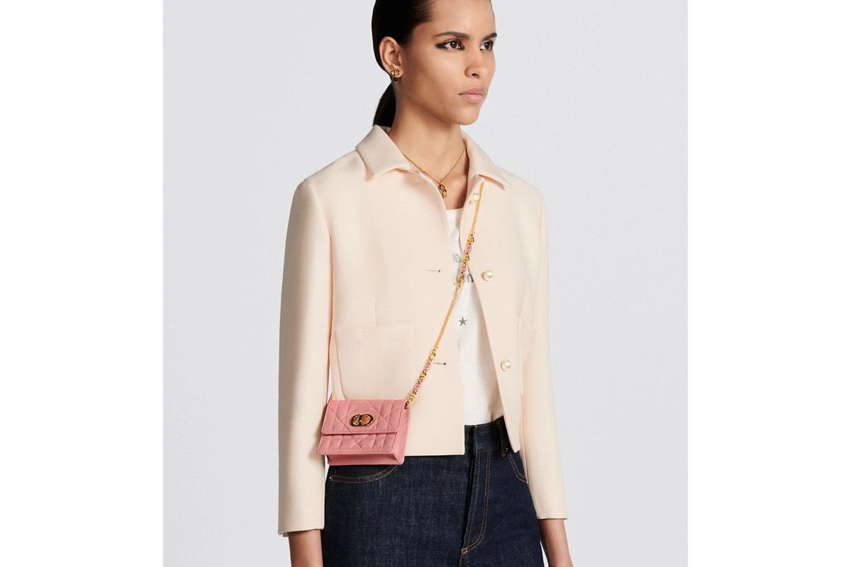 Dior o1bcso1str1124 Size: OS /Miss Caro Micro Bag in Light Pink Size ONE SIZE - 7 Thumbnail