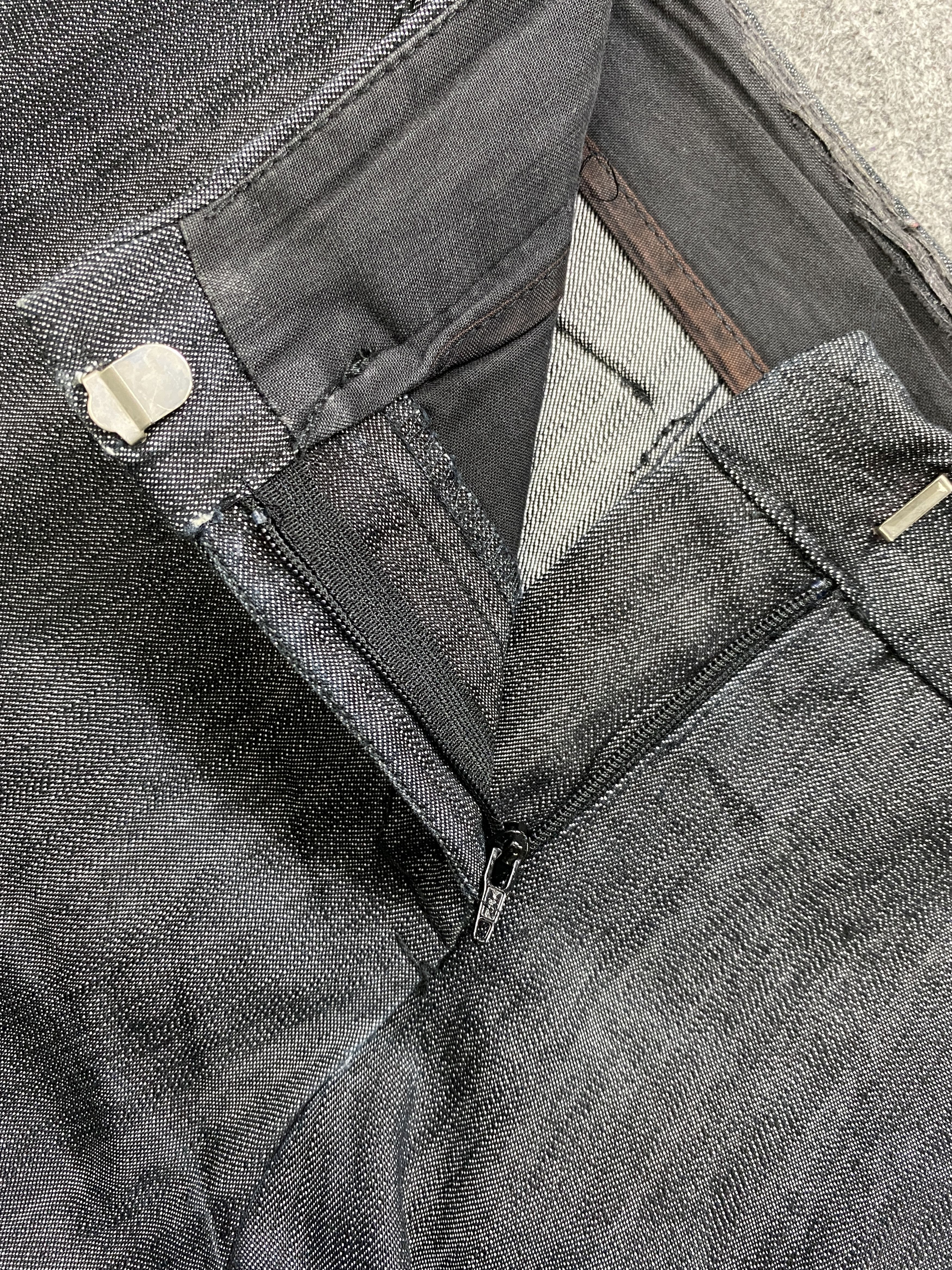 If Six Was Nine Japanesse Flare Low Rise Pants -CP279 Size US 30 / EU 46 - 3 Thumbnail