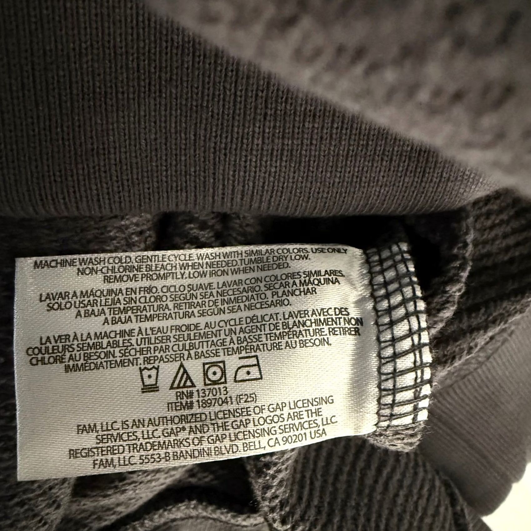 Gap Gap Hoodie Gray L Relaxed Knit Pullover Sweatshirt Men’s Size L NWT Size US L / EU 52-54 / 3 - 7 Thumbnail