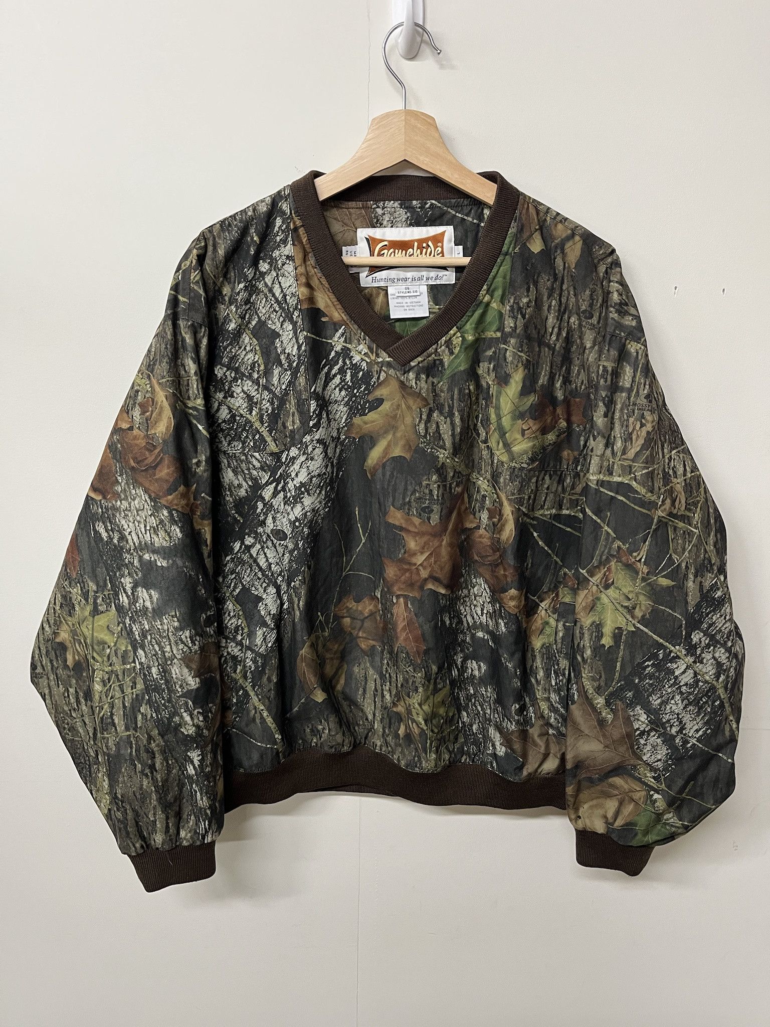 Vintage Vintage Game Hide Realtree Camo Light Hunting Jacket Size L Size US L / EU 52-54 / 3 - 1 Thumbnail