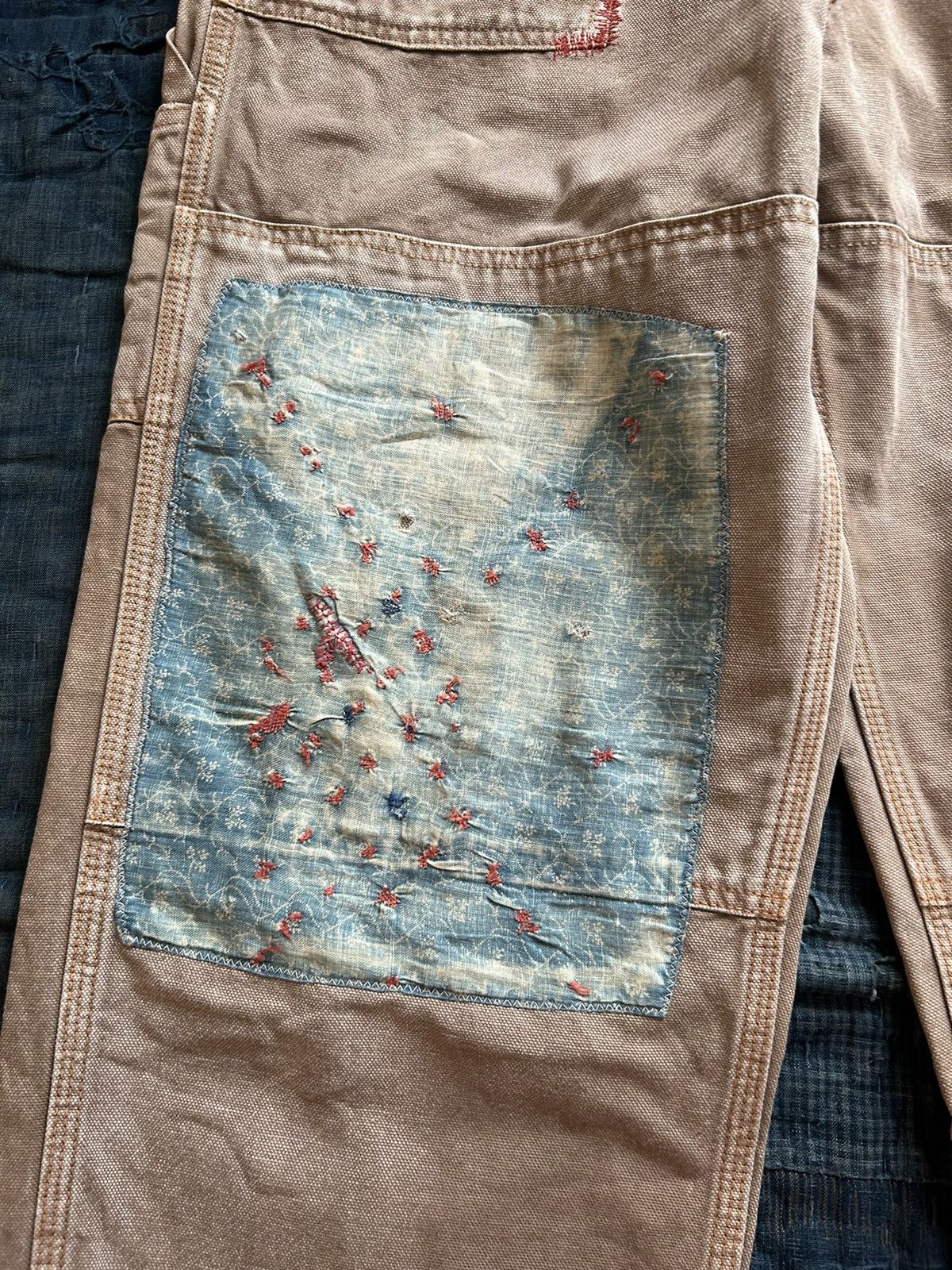 Kapital × Kapital Kountry Kapital patchwork painter pants kountry Size US 30 / EU 46 - 7 Thumbnail