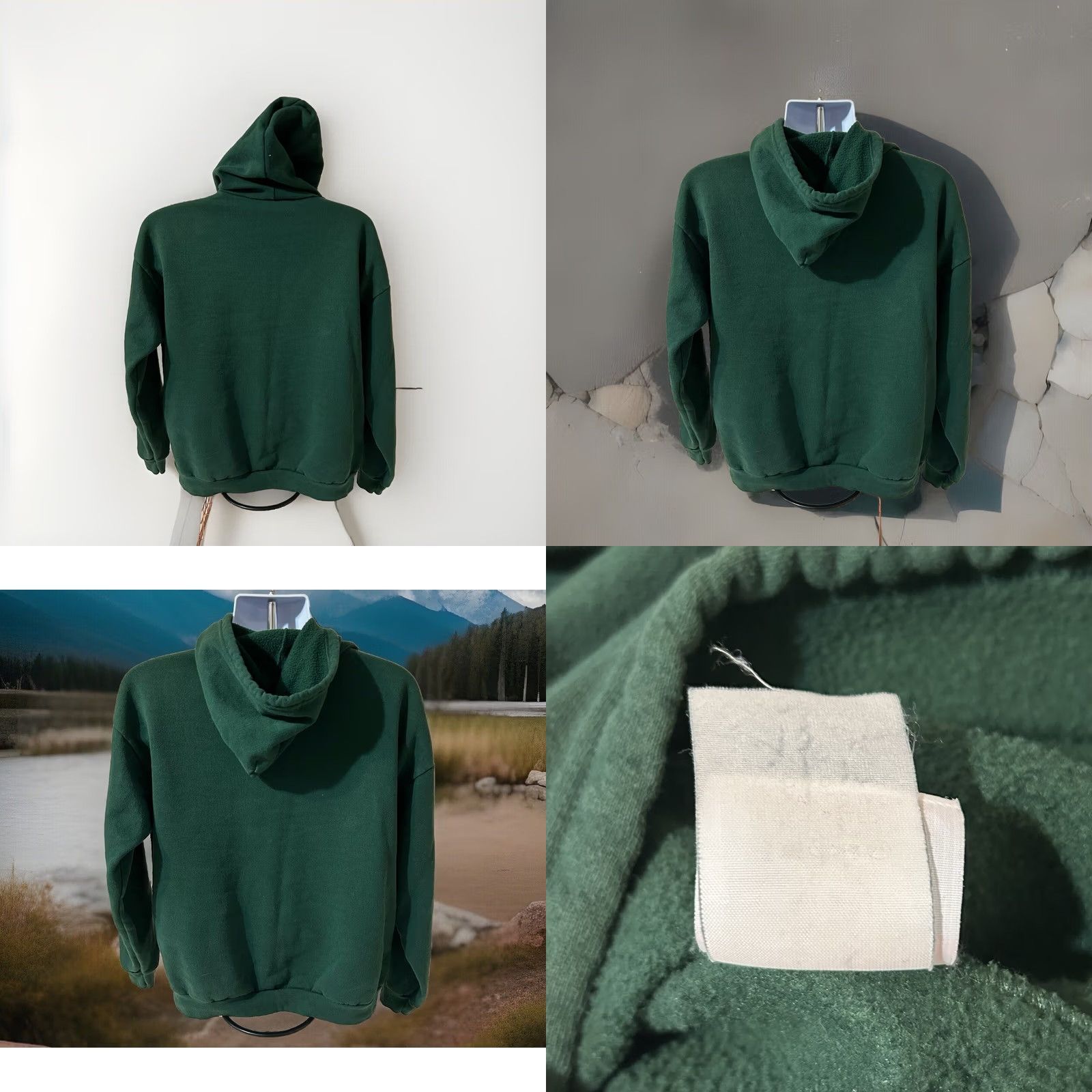 NFL Vintage Green Bay Packers Sweatshirt Hoodie Pullover Men Large NFL Tag Size US L / EU 52-54 / 3 - 9 Thumbnail