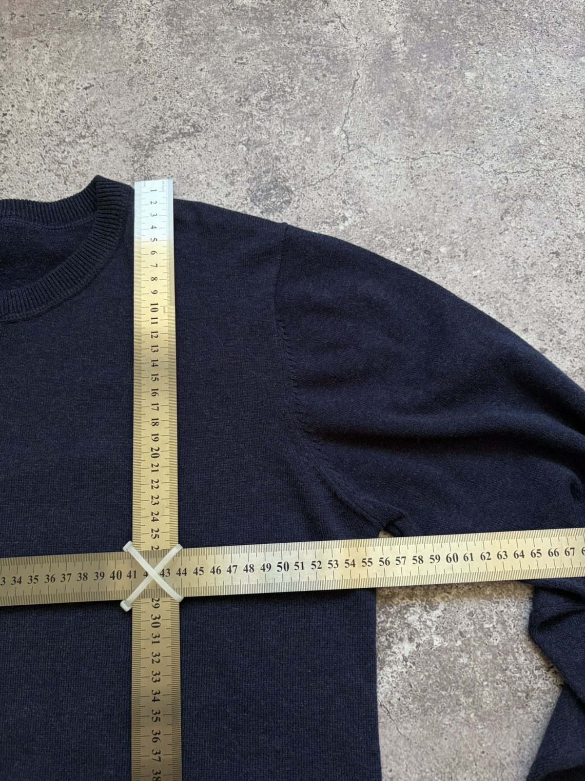 Brunello Cucinelli Brunello Cucinelli Dark Blue Sweater Size L Size US L / EU 52-54 / 3 - 10 Thumbnail